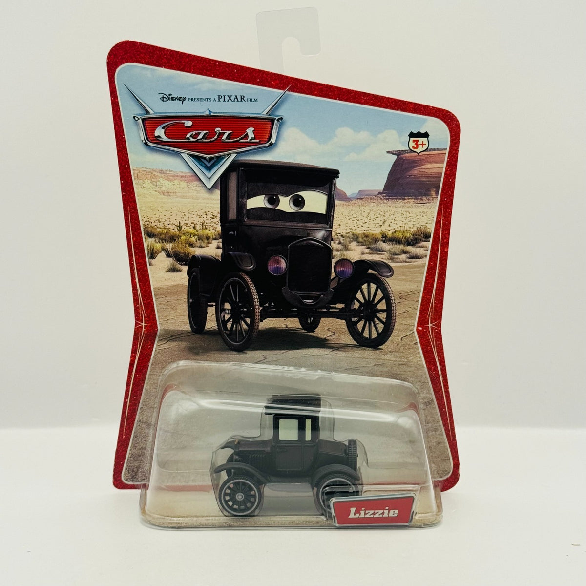 Disney Pixar Cars - LIZZIE [Ford Model T] Desert Series 2006 - 1:55 Diecast