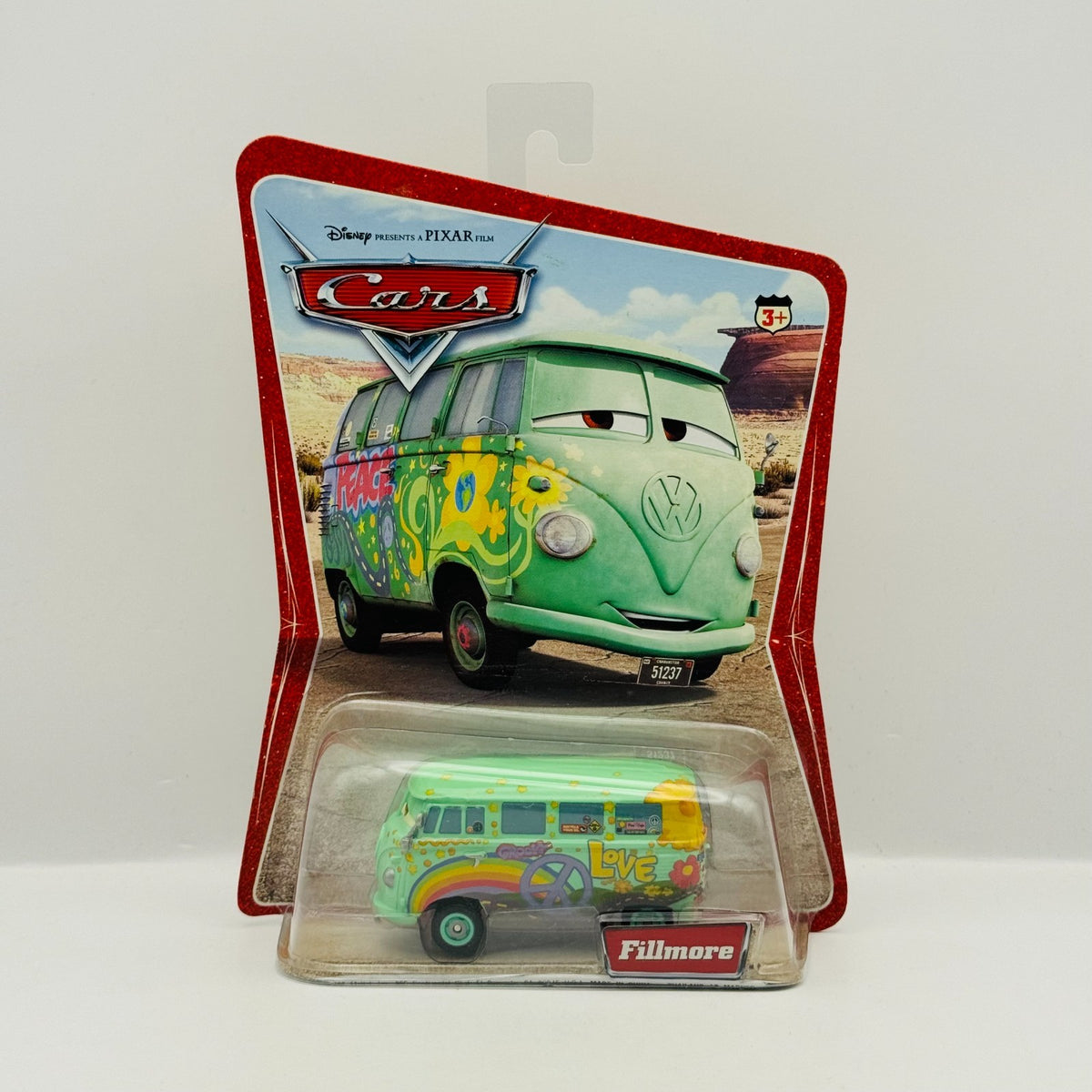 Disney Pixar Cars - FILLMORE Desert Series 2006 - 1:55 Diecast