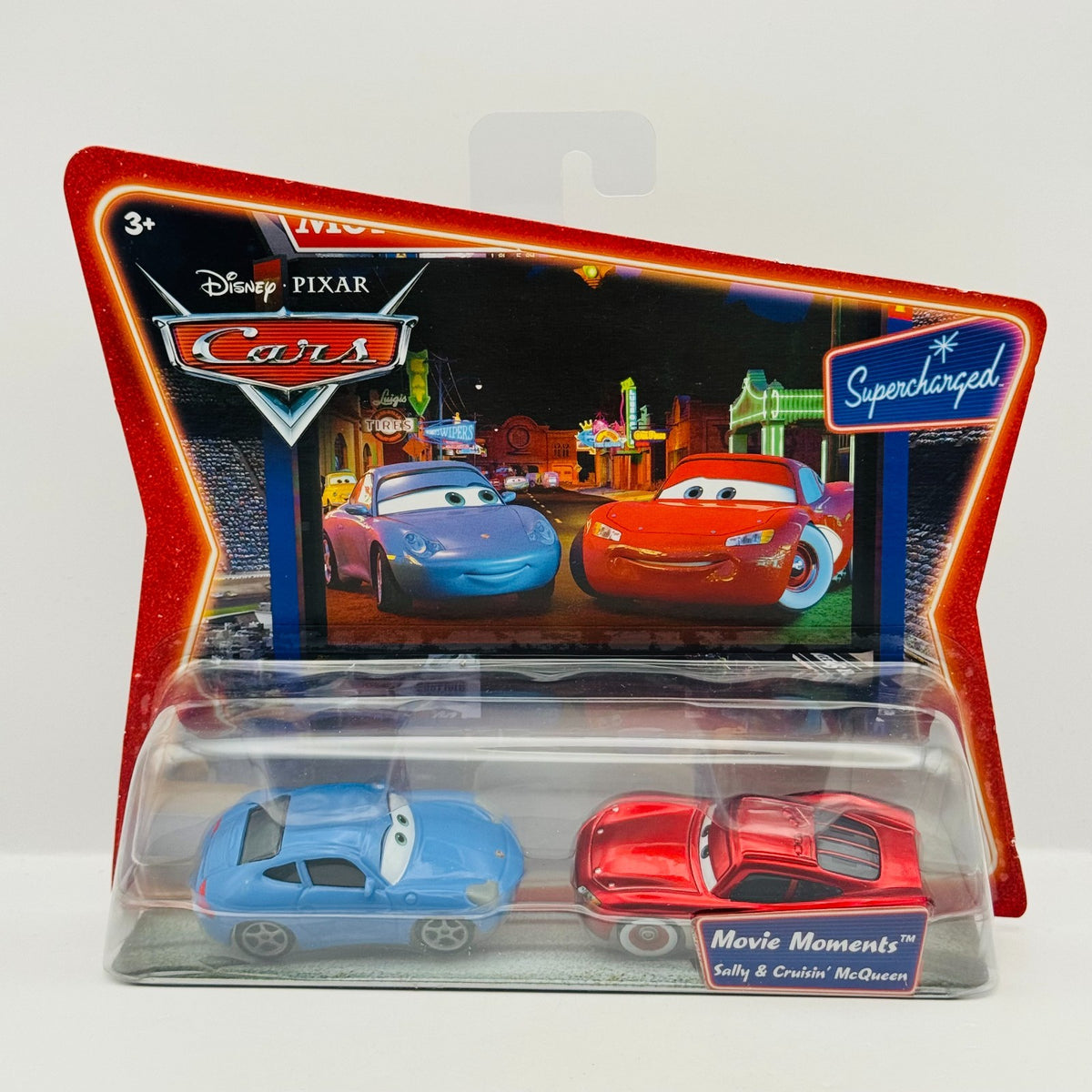 Disney Pixar Cars - SALLY & CRUISIN' MCQUEEN Supercharged 2007 - 1:55 Diecast