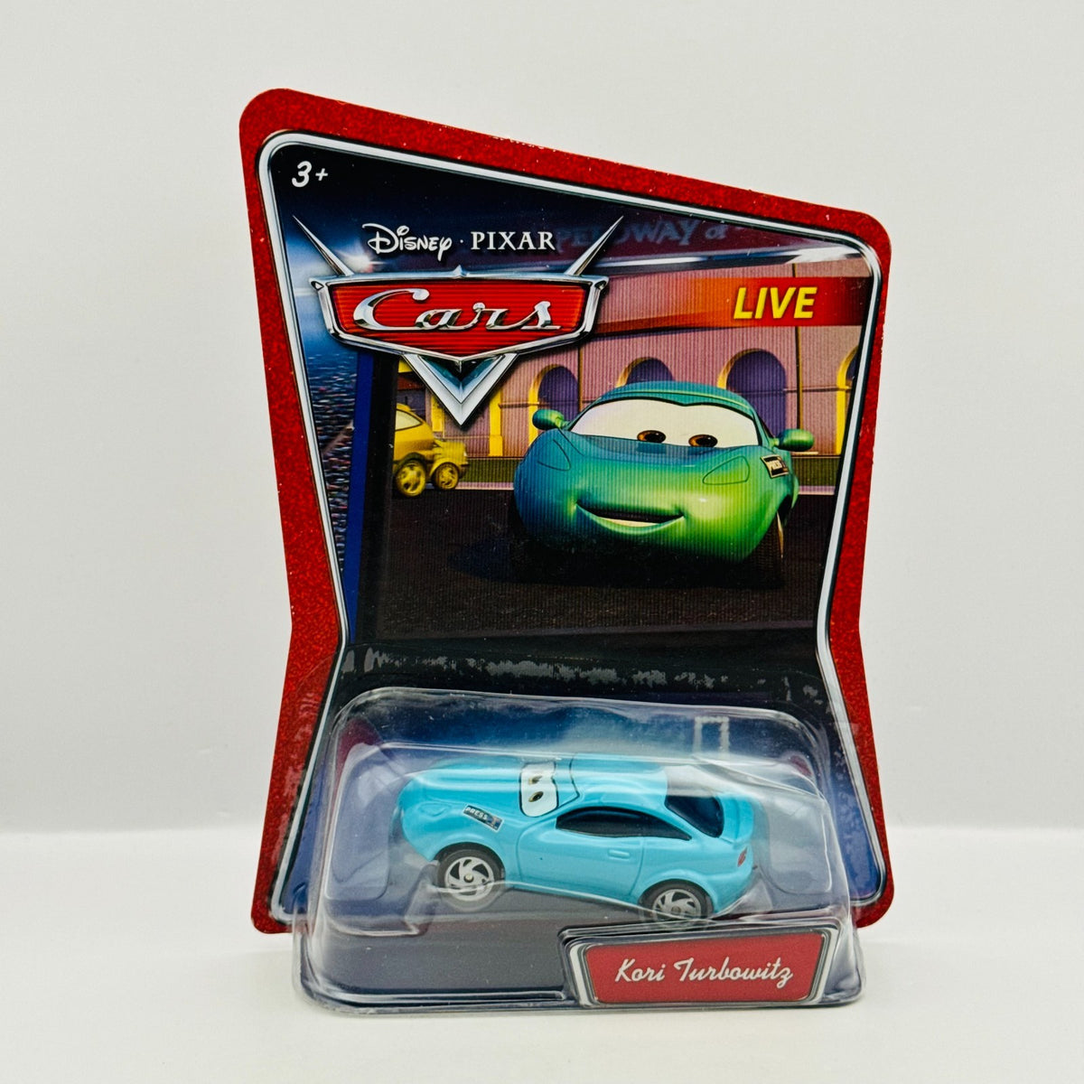 Disney Pixar Cars - KORI TURBOWITZ Supercharged 2007 - 1:55 Diecast