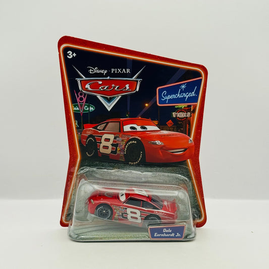 Disney Pixar Cars - DALE EARNHARDT JR BUDWEISER Supercharged 2007 - 1:55 Diecast