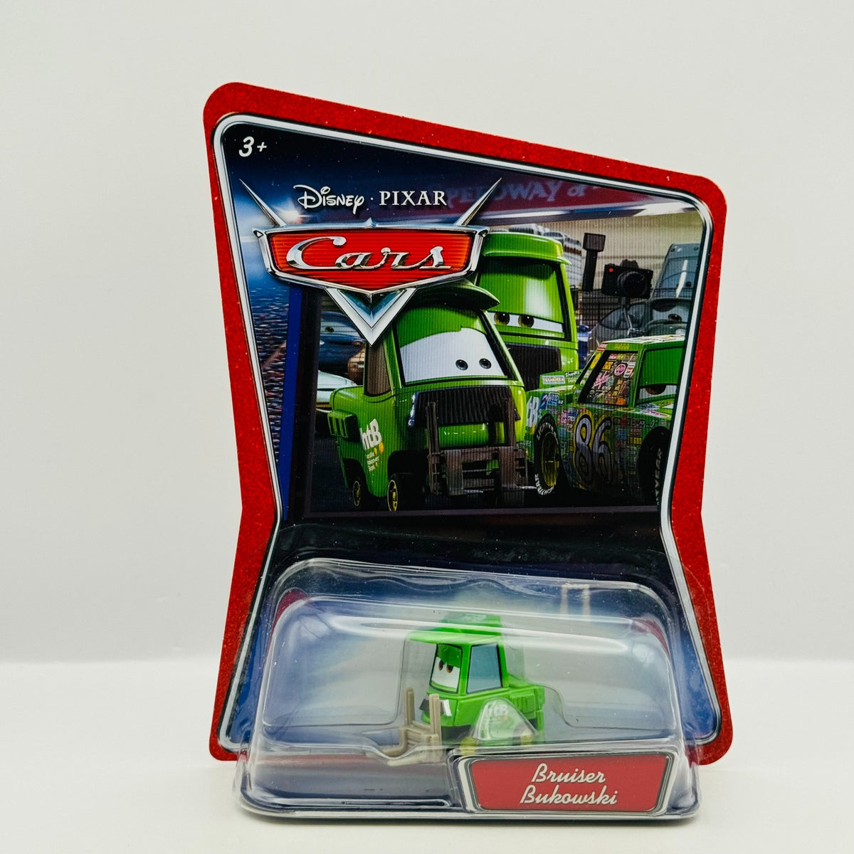 Disney Pixar Cars - HTB CHICK HICKS PITTY BRUISER BUKOWSKI 2007 - 1:55 Diecast