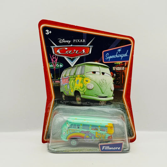 Disney Pixar Cars - FILLMORE [VW Bus] Supercharged 2007 - 1:55 Diecast