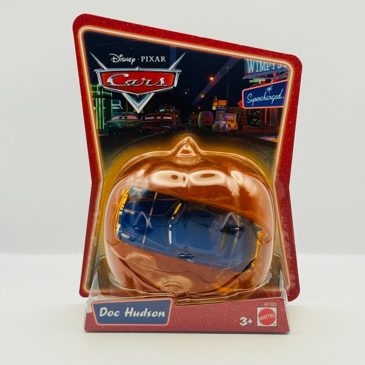 Disney Pixar Cars - DOC HUDSON HALLOWEEN Supercharged 2007 - 1:55 Diecast