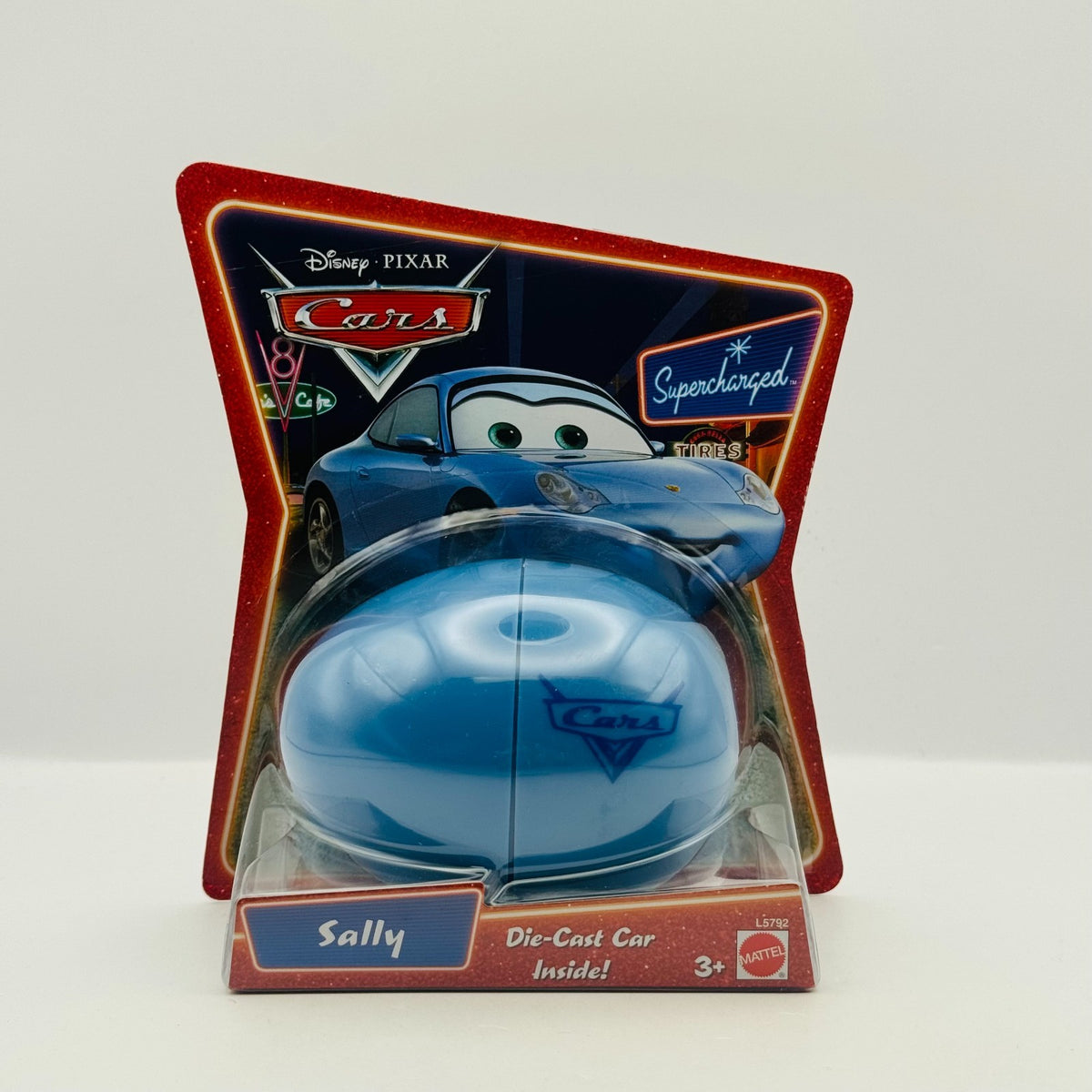 Disney Pixar Cars - SALLY EASTER EGG Supercharged 2007 - 1:55 Diecast