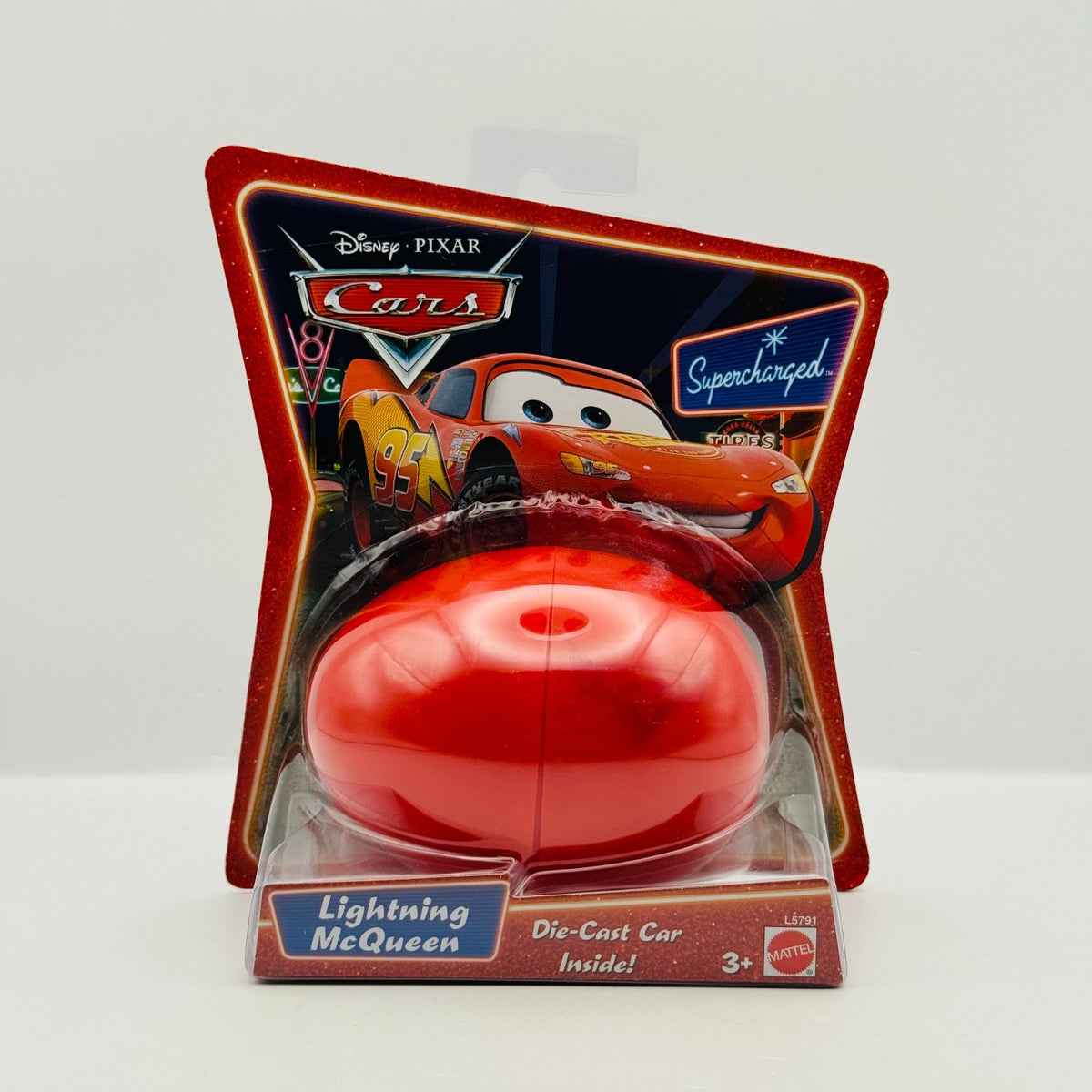 Disney Pixar Cars - LIGHTNING MCQUEEN EASTER EGG Supercharged 2007 -1:55 Diecast