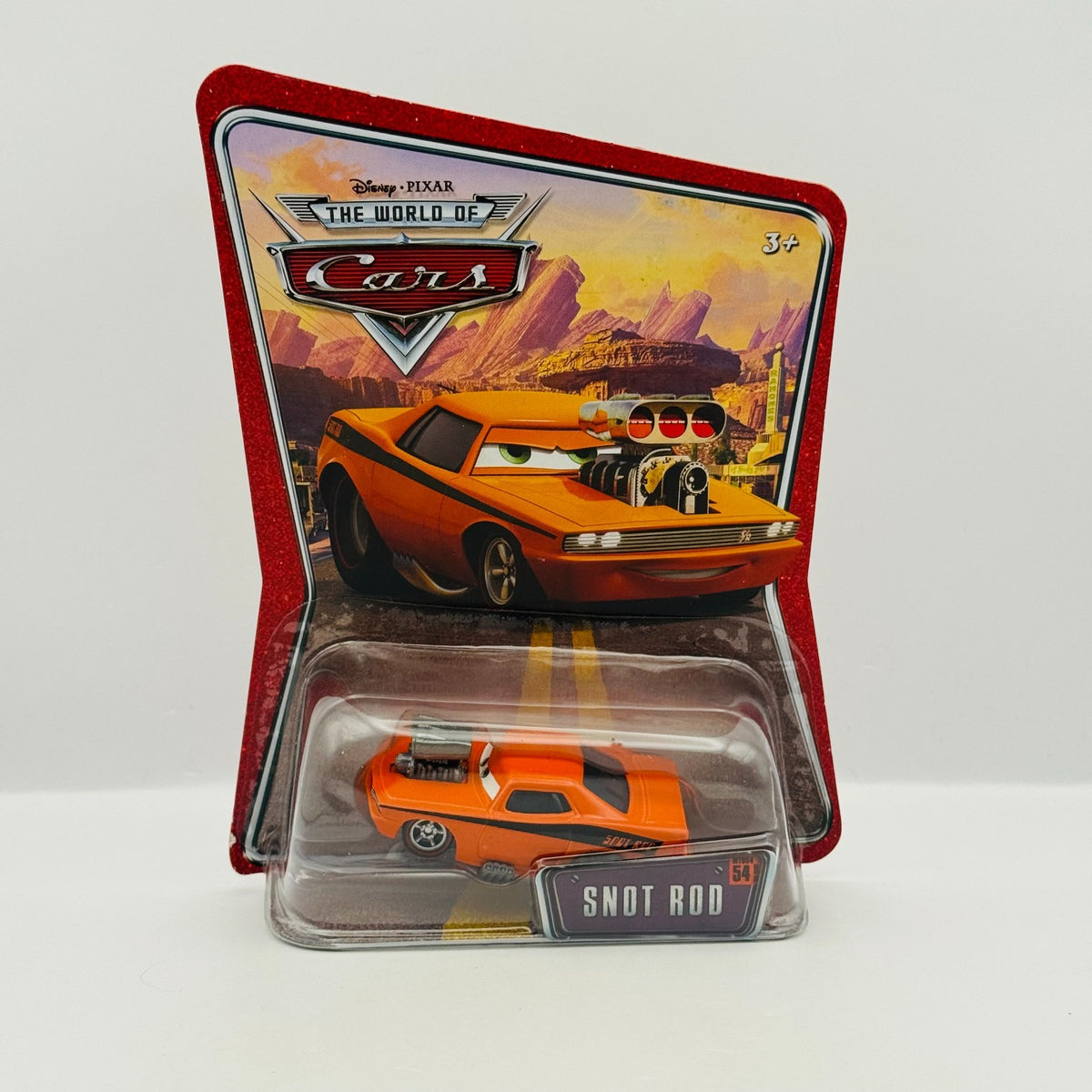 Disney Pixar Cars - SNOT ROD TUNERS World Of Cars 2008 - 1:55 Diecast