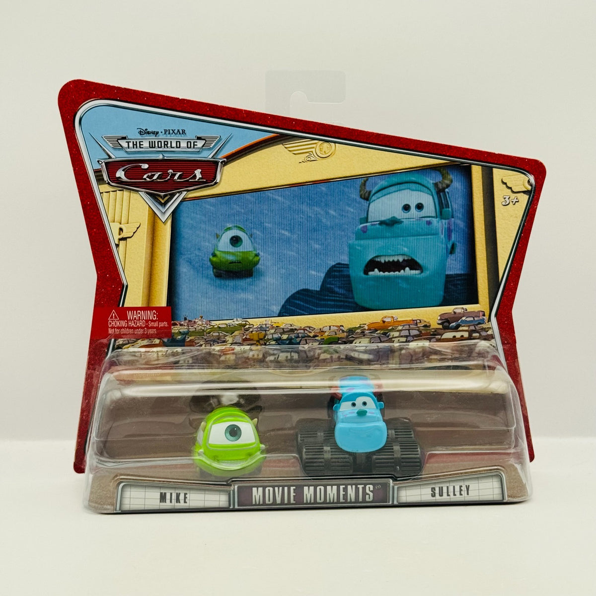 Disney Pixar Cars - MIKE & SULLEY MONSTER'S INC World Of Cars 2008- 1:55 Diecast