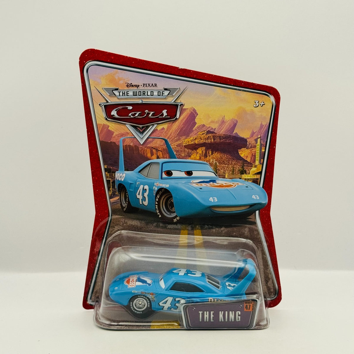 Disney Pixar Cars - THE KING STRIP WEATHERS World Of Cars 2008 - 1:55 Diecast