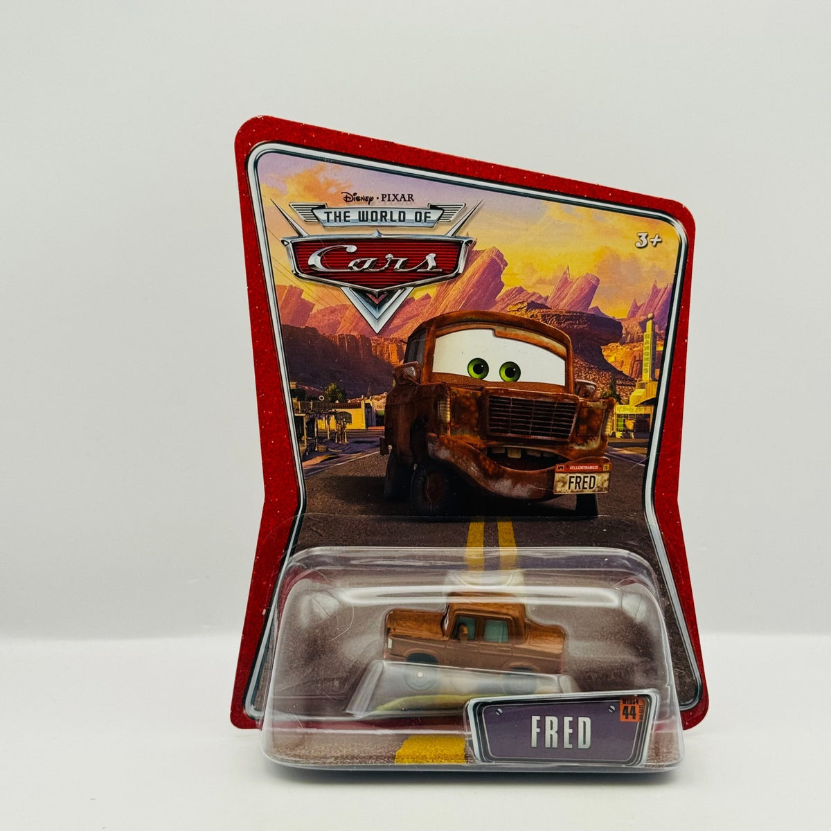 Disney Pixar Cars - FRED (Small) World of Cars 2008 - 1:55 Diecast