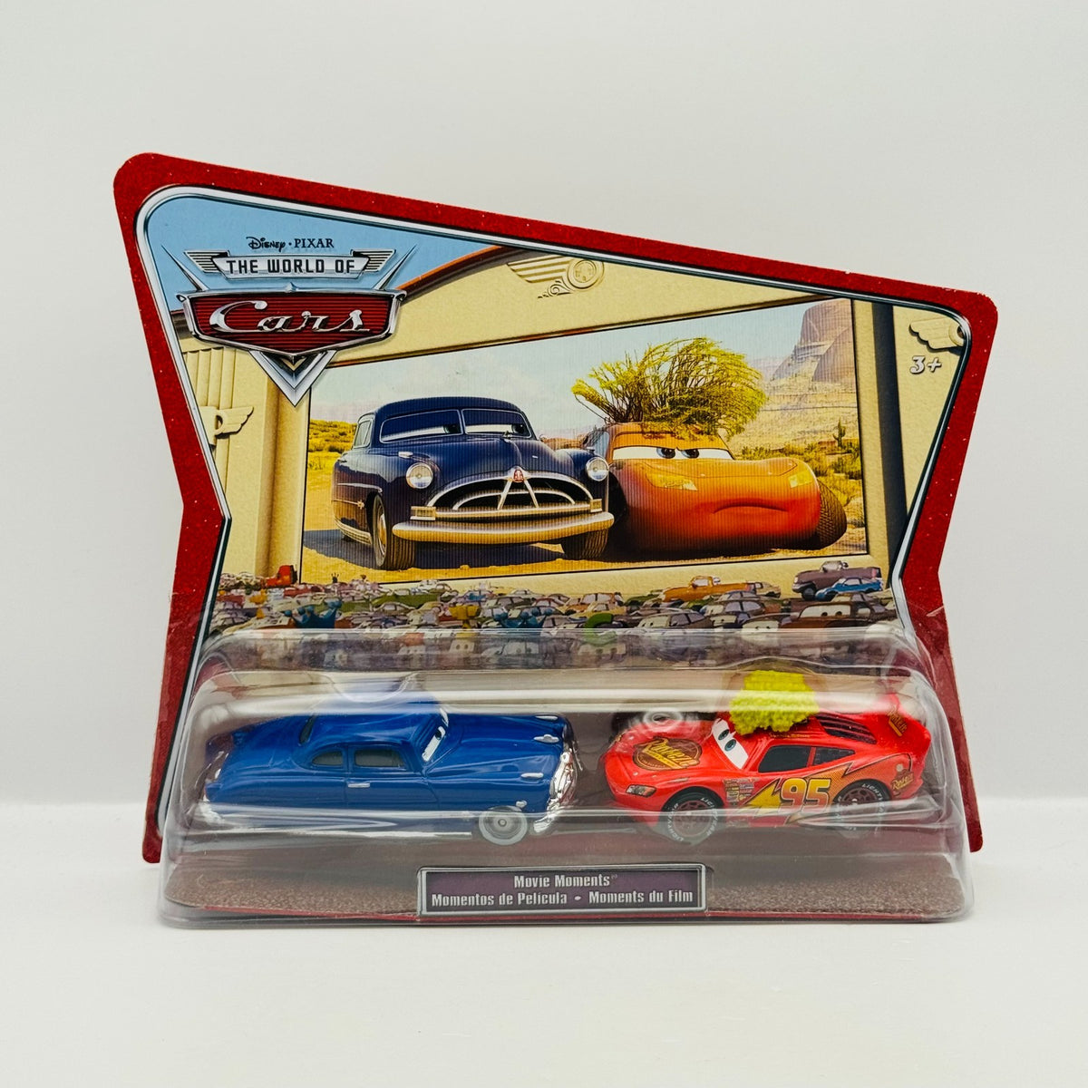 Disney Pixar Cars - DOC & TUMBLEWEED MCQUEEN World Of Cars 2008 - 1:55 Diecast