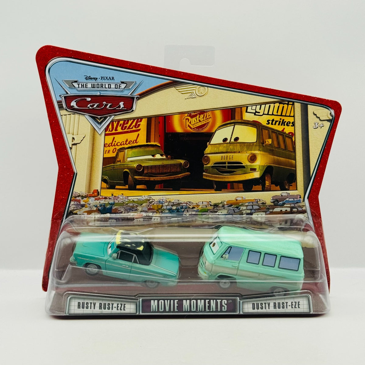 Disney Pixar Cars - RUSTY RUST-EZE & DUSTY RUST-EZE World Of Cars - 1:55 Diecast