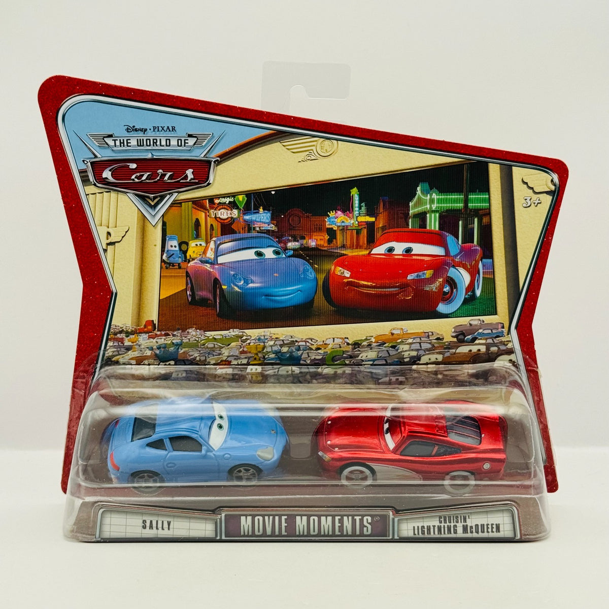 Disney Pixar Cars - SALLY & CRUISIN' MCQUEEN World Of Cars 2008 - 1:55 Diecast