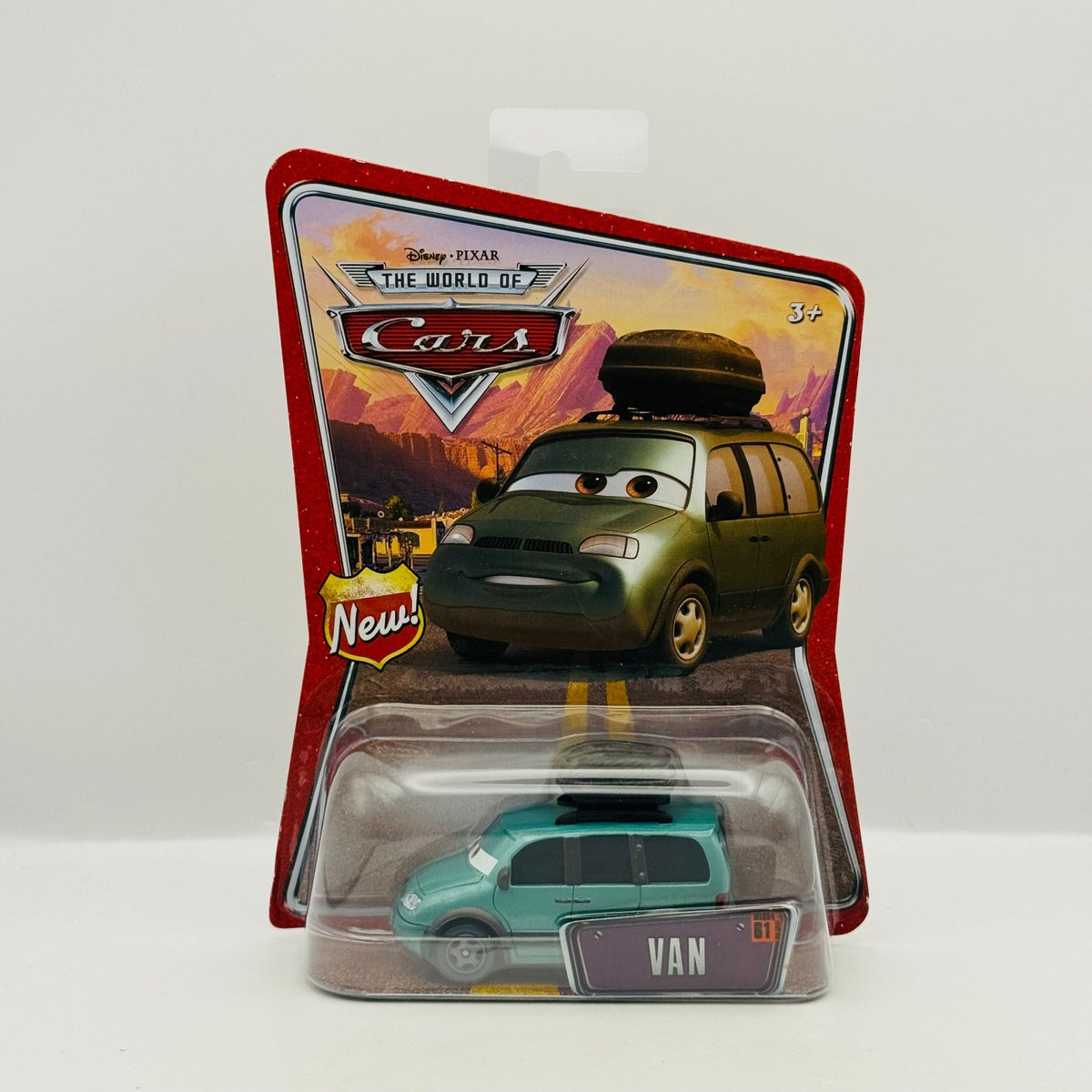 Disney Pixar Cars - VAN World Of Cars 2008 - 1:55 Diecast
