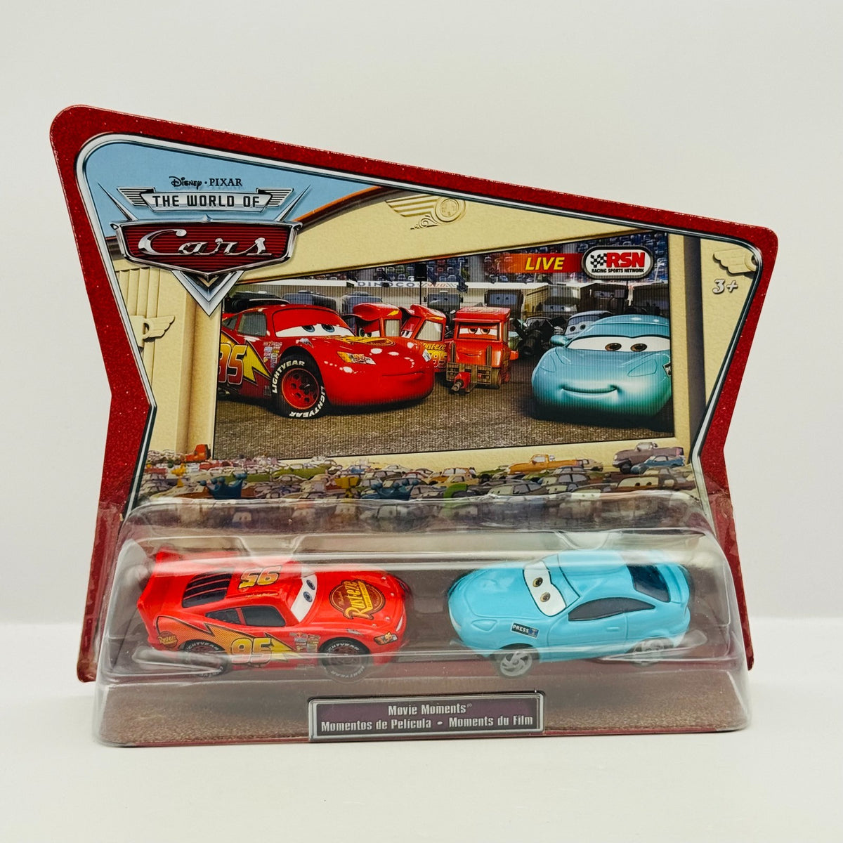Disney Pixar Cars - MCQUEEN & KORI TURBOWITZ World Of Cars 2008 - 1:55 Diecast