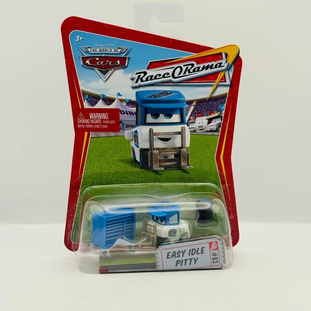 Disney Pixar Cars - EASY IDLE PITTY Race O Rama 2009 - 1:55 Diecast