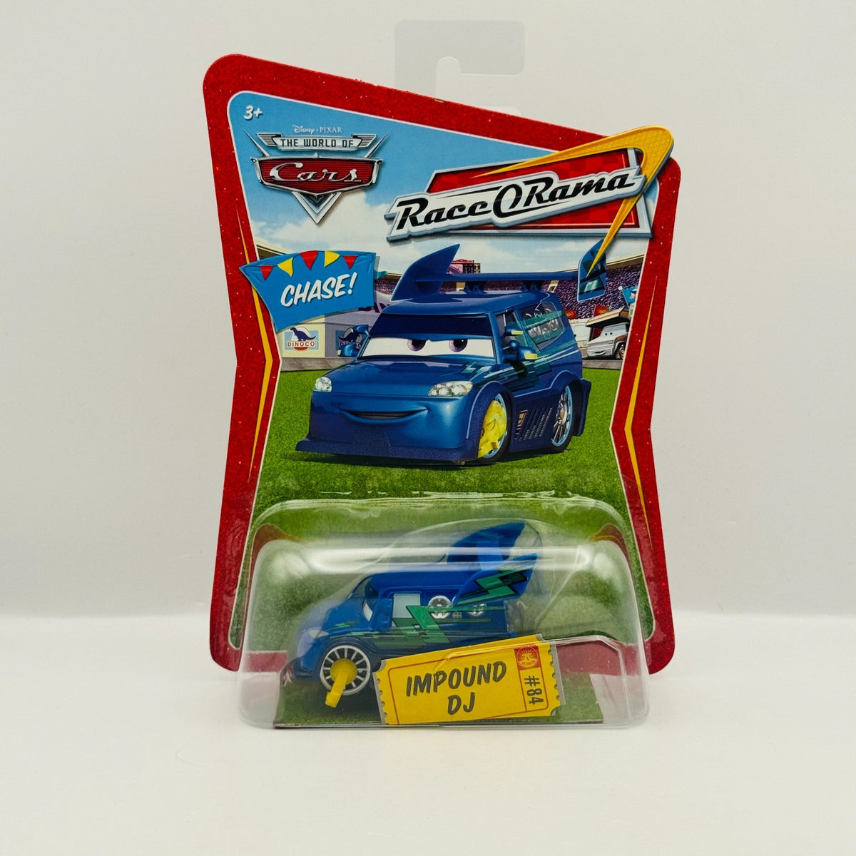 Disney Pixar Cars - IMPOUND DJ WITH BOOT Race O Rama 2009 - 1:55 Diecast