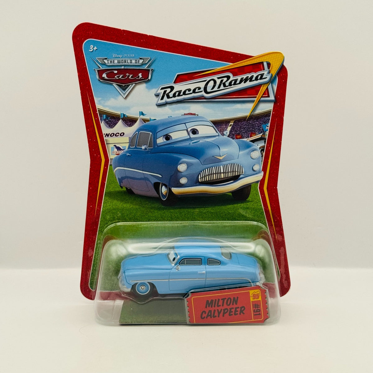 Disney Pixar Cars - MILTON CALYPEER Race O Rama 2009 - 1:55 Diecast