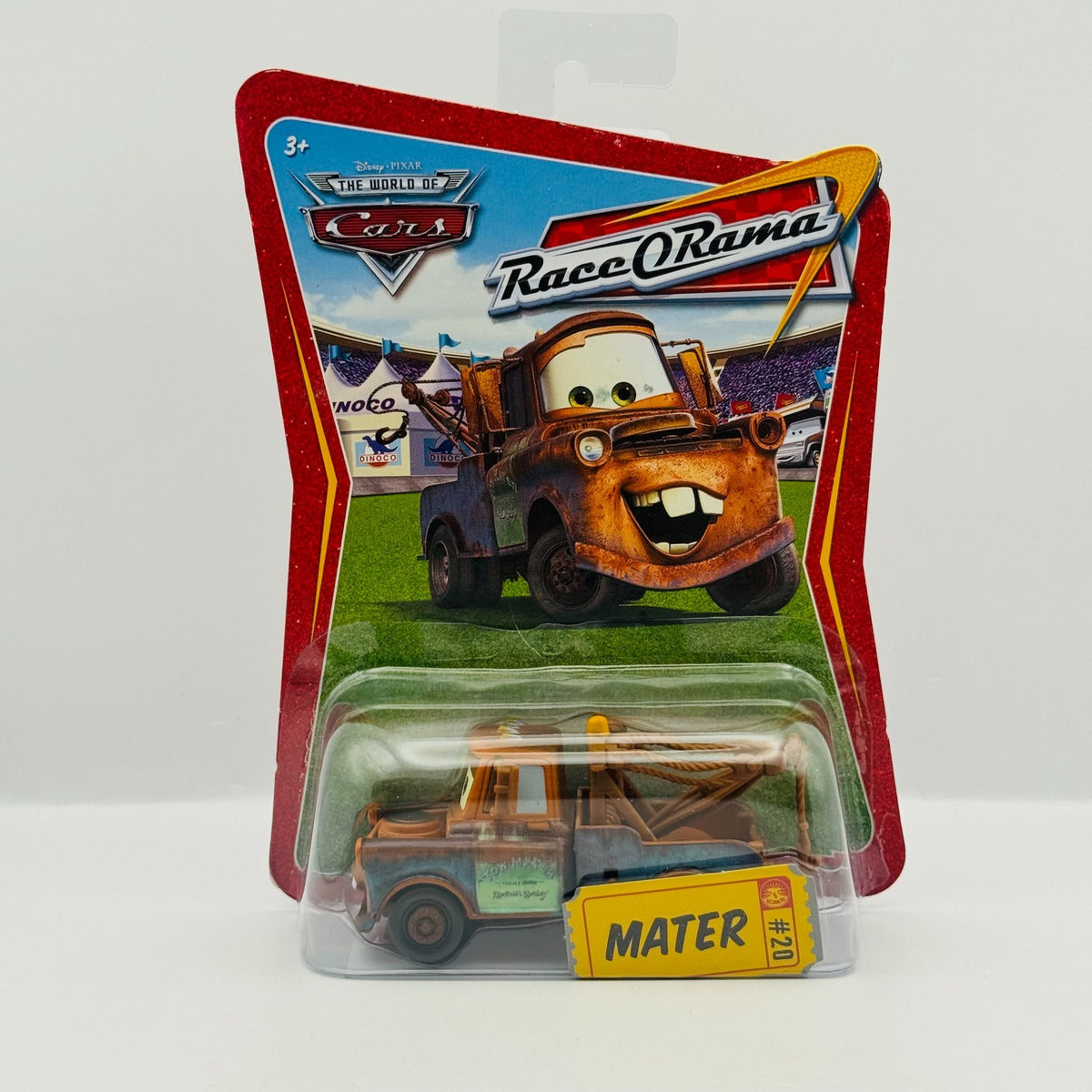 Disney Pixar Cars - TOW MATER Race O Rama 2009 - 1:55 Diecast
