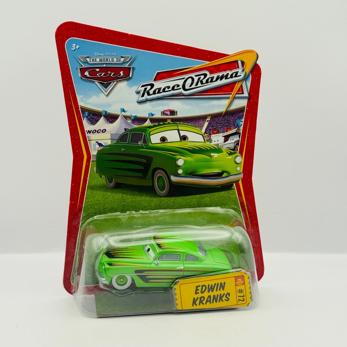 Disney Pixar Cars - EDWIN KRANKS Race O Rama 2009 - 1:55 Diecast