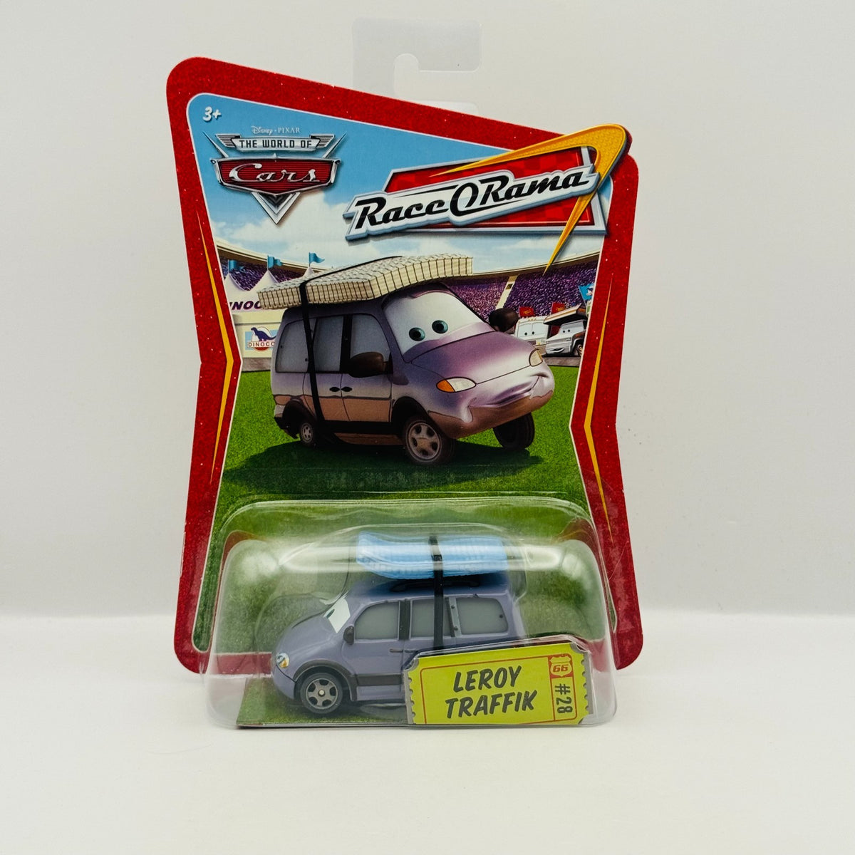 Disney Pixar Cars - LEROY TRAFFIK Race O Rama 2009 - 1:55 Diecast