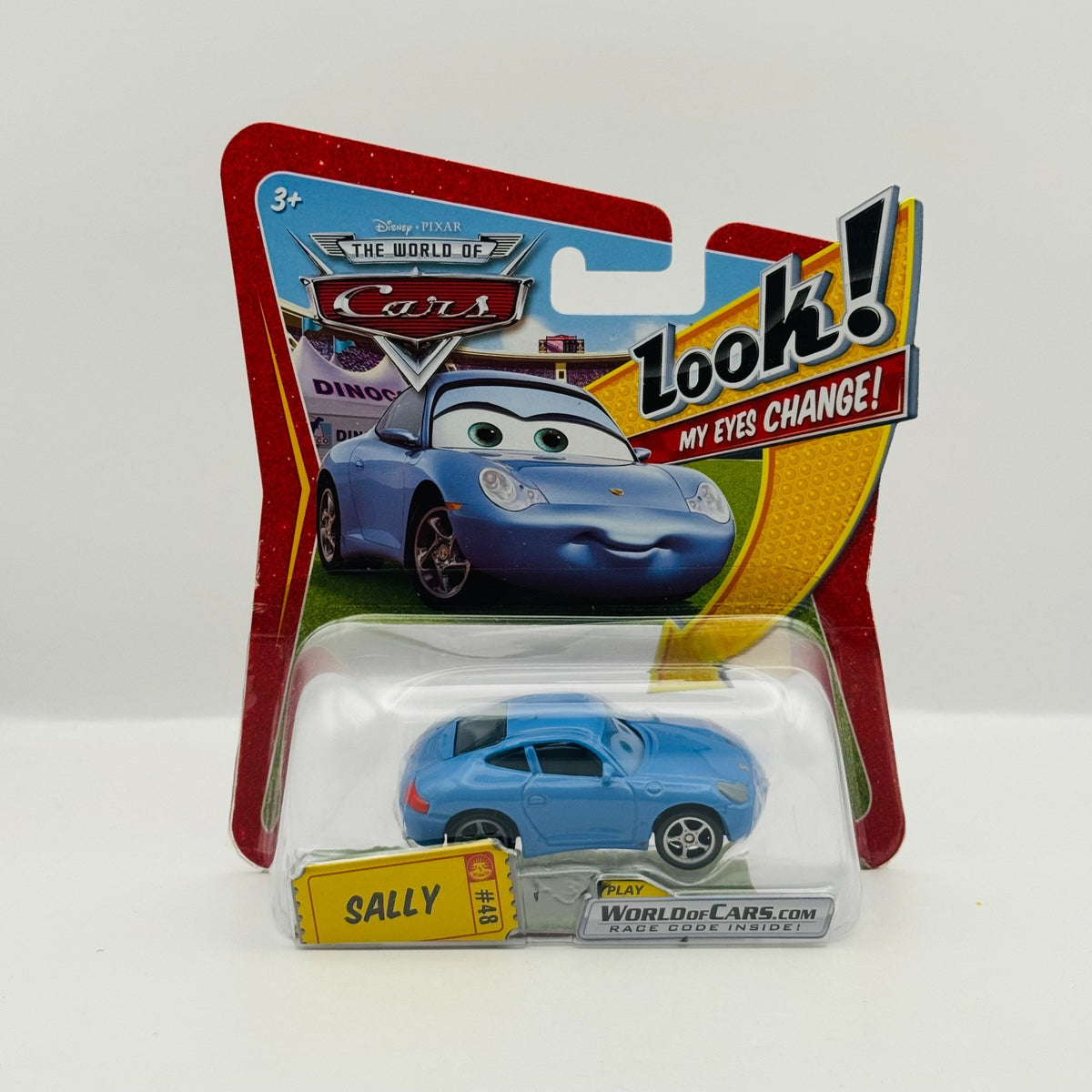 Disney Pixar Cars - LENTICULAR SALLY My Eyes Change 2009 - 1:55 Diecast