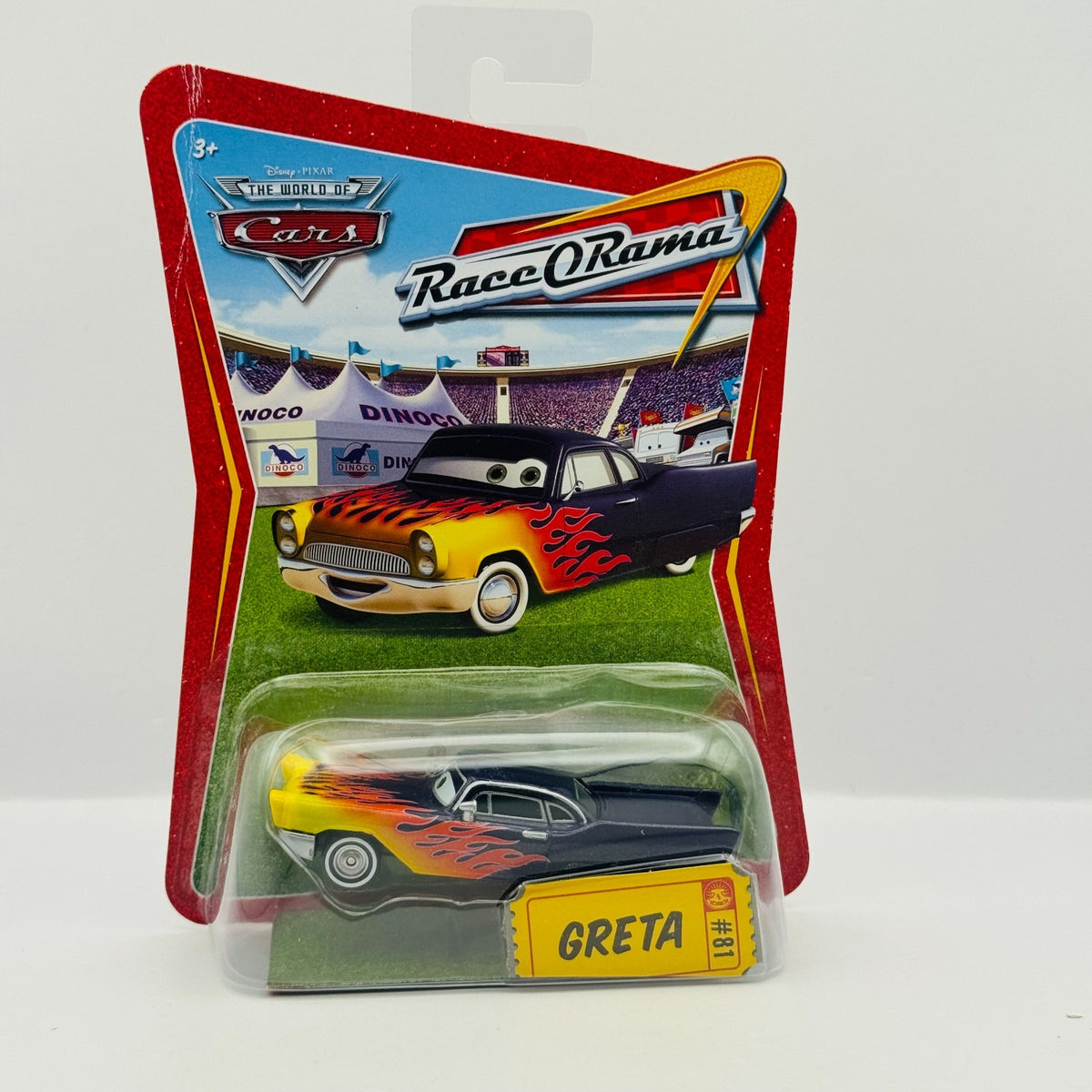 Disney Pixar Cars - GRETA Race O Rama 2009 - 1:55 Diecast