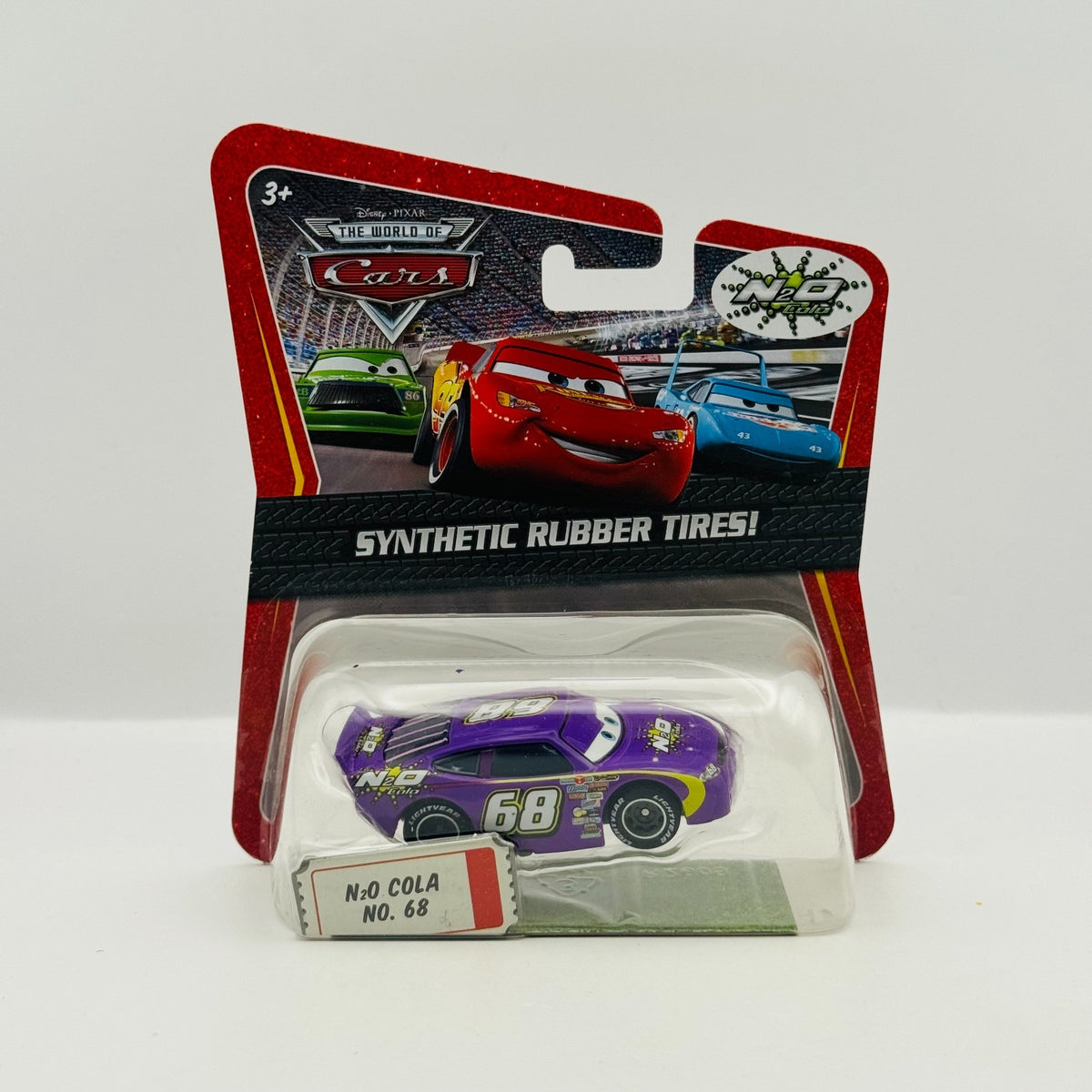 Disney Pixar Cars - MANNY FLYWHEEL Rubber Tires 2009 - 1:55 Diecast