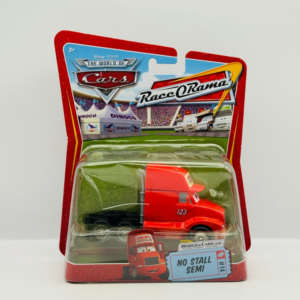 Disney Pixar Cars - NO STALL SEMI CAB HAULER Mega Size Deluxe 2009 -1:55 Diecast