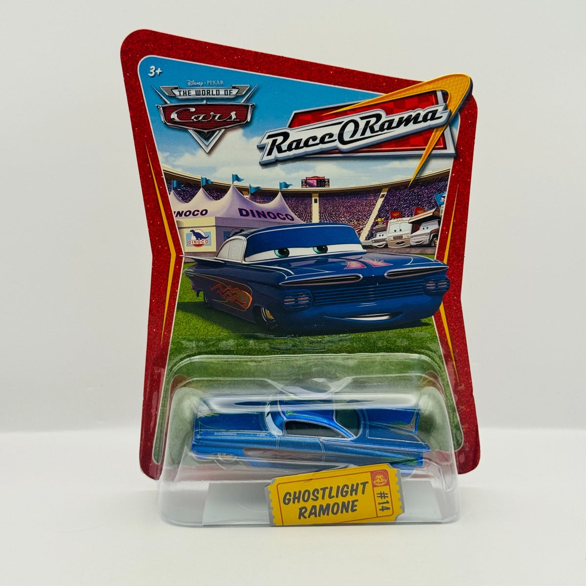Disney Pixar Cars - GHOSTLIGHT RAMONE Race O Rama 2009 - 1:55 Diecast