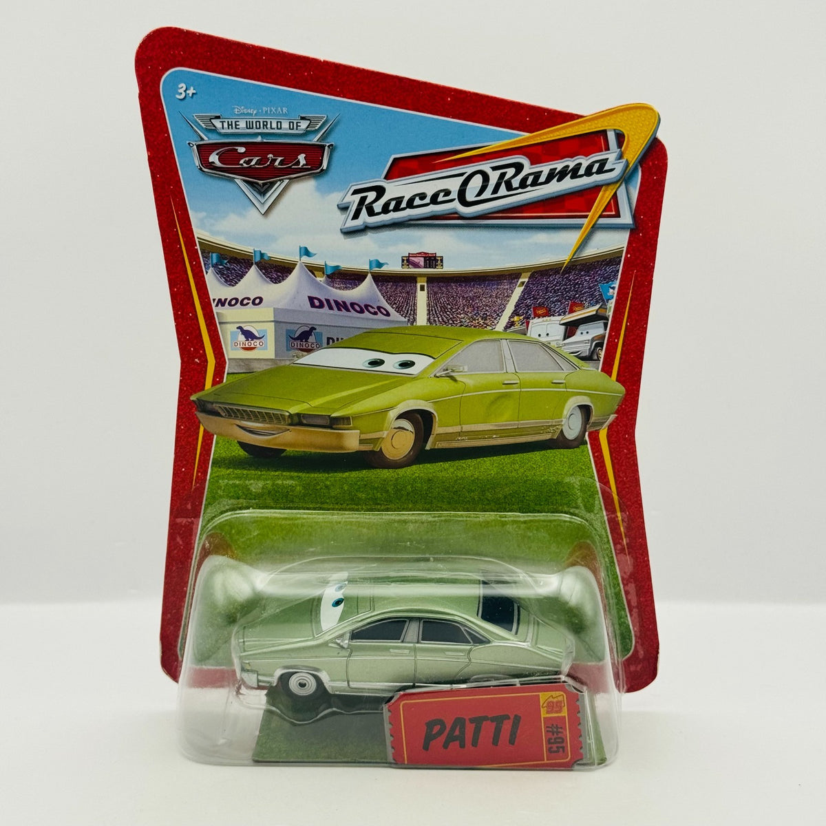 Disney Pixar Cars - PATTI PATTY Race O Rama 2009 - 1:55 Diecast