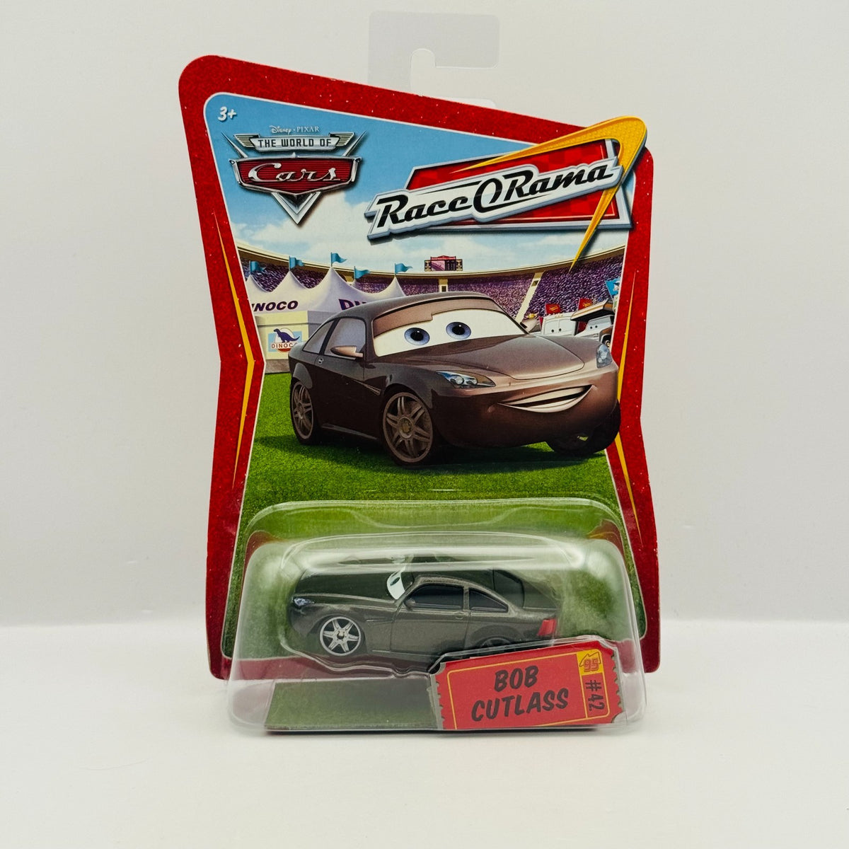 Disney Pixar Cars - BOB CUTLASS Race O Rama 2009 - 1:55 Diecast