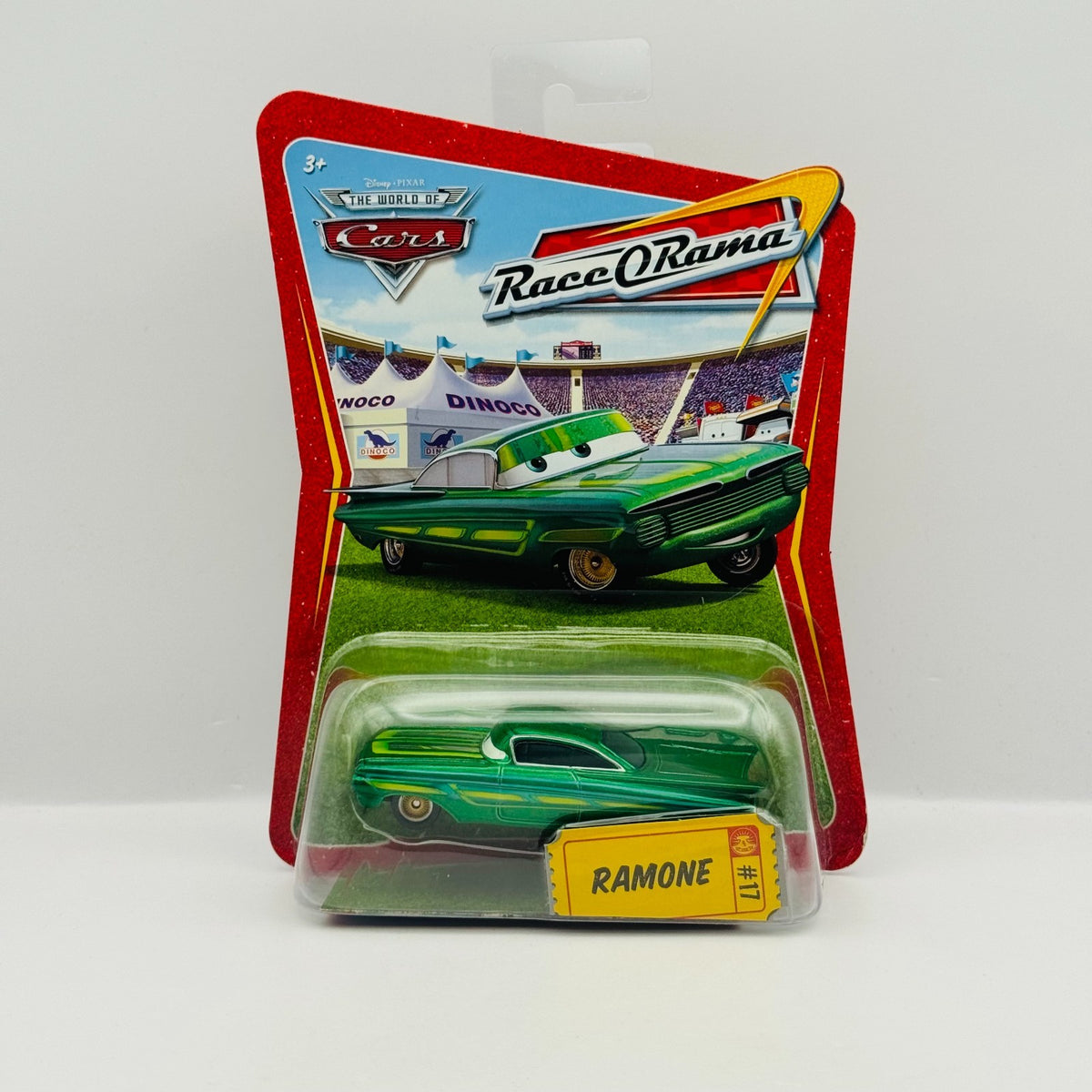 Disney Pixar Cars - GREEN RAMONE Race O Rama 2009 - 1:55 Diecast