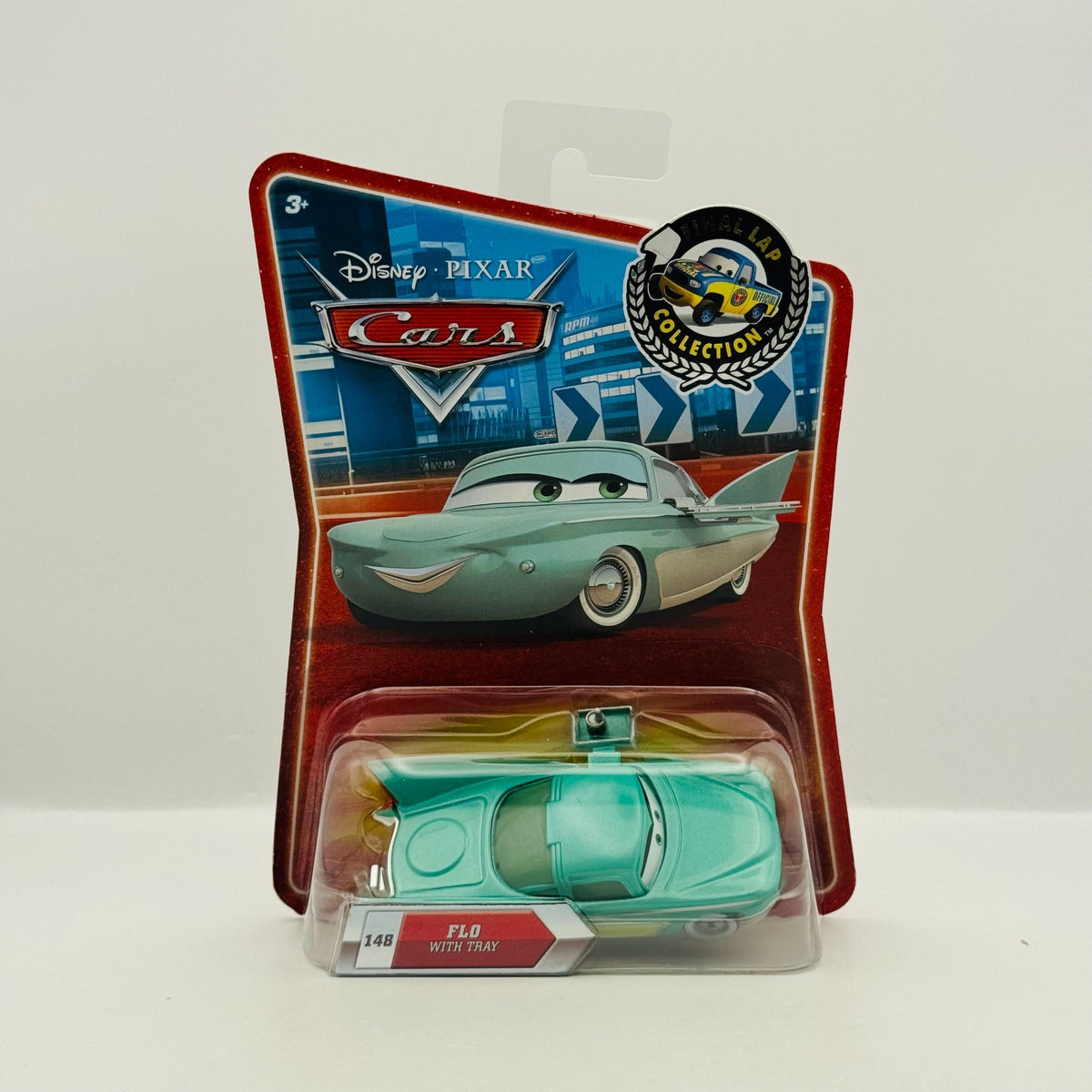 Disney Pixar Cars - FLO WITH TRAY Final Lap 2010 - 1:55 Diecast
