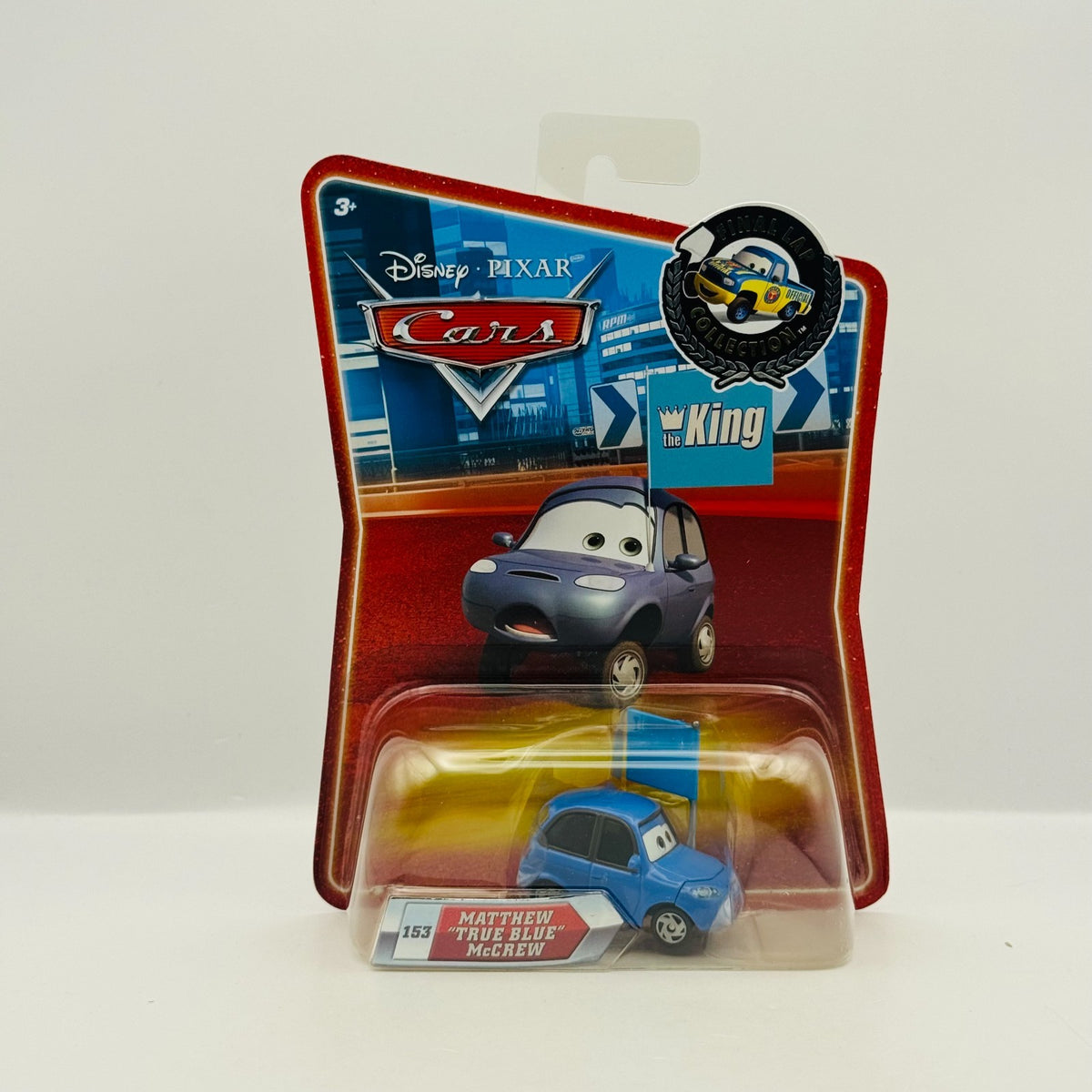 Disney Pixar Cars - MATTHEW TRUE BLUE MCCREW Final Lap 2010 - 1:55 Diecast