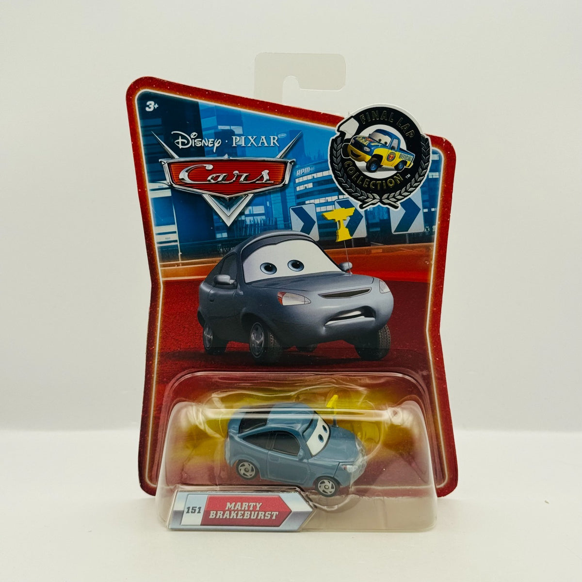 Disney Pixar Cars - MARTY BRAKEBURST Final Lap 2010 - 1:55 Diecast