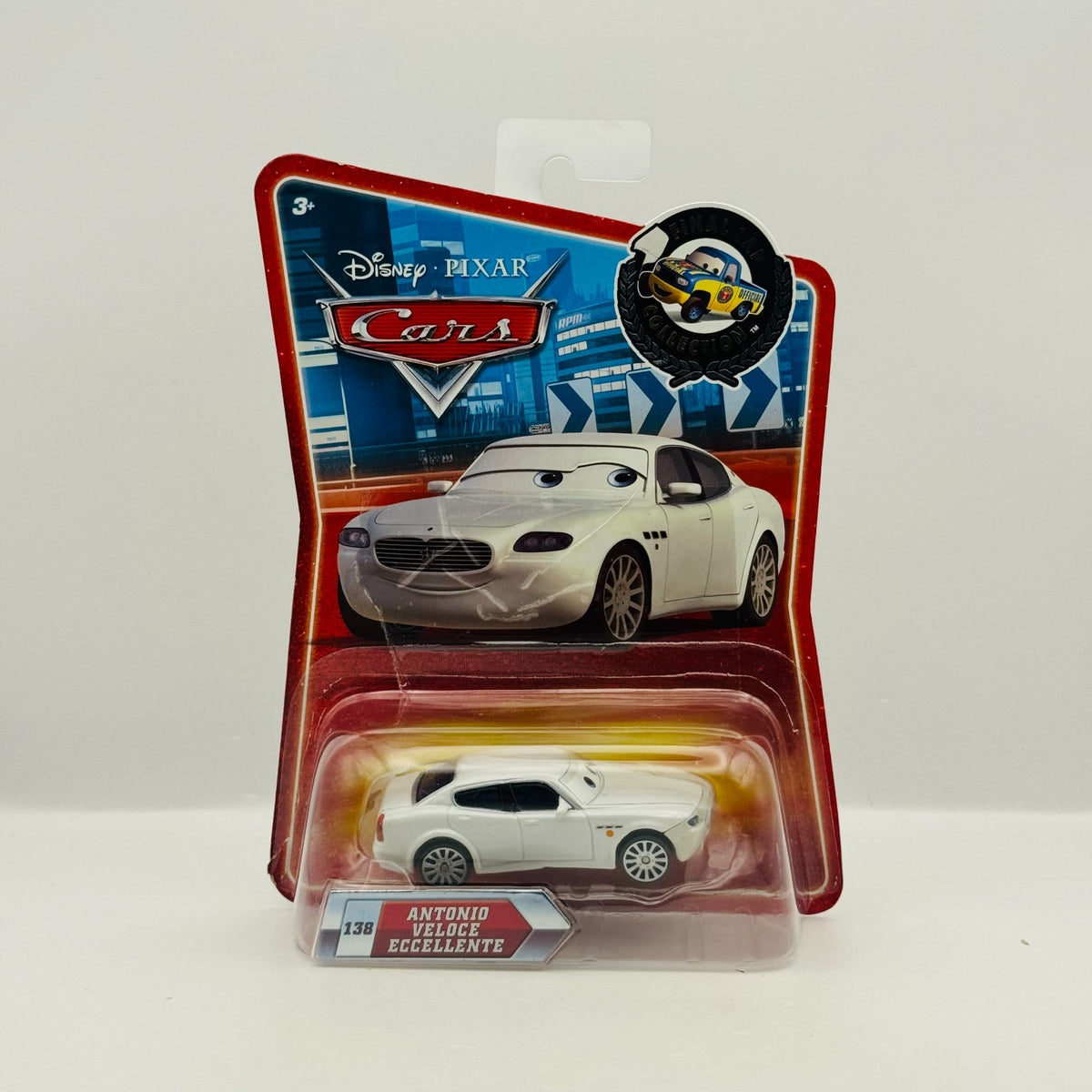 Disney Pixar Cars - ANTONIO VELOCE ECCELLENTE Final Lap 2010 - 1:55 Diecast