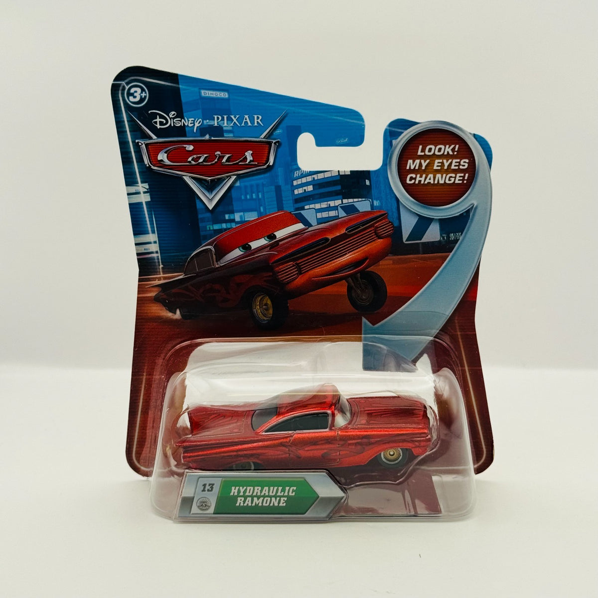 Disney Pixar Cars - LENTICULAR RED HYDRAULIC RAMONE Eyes Change - 1:55 Diecast