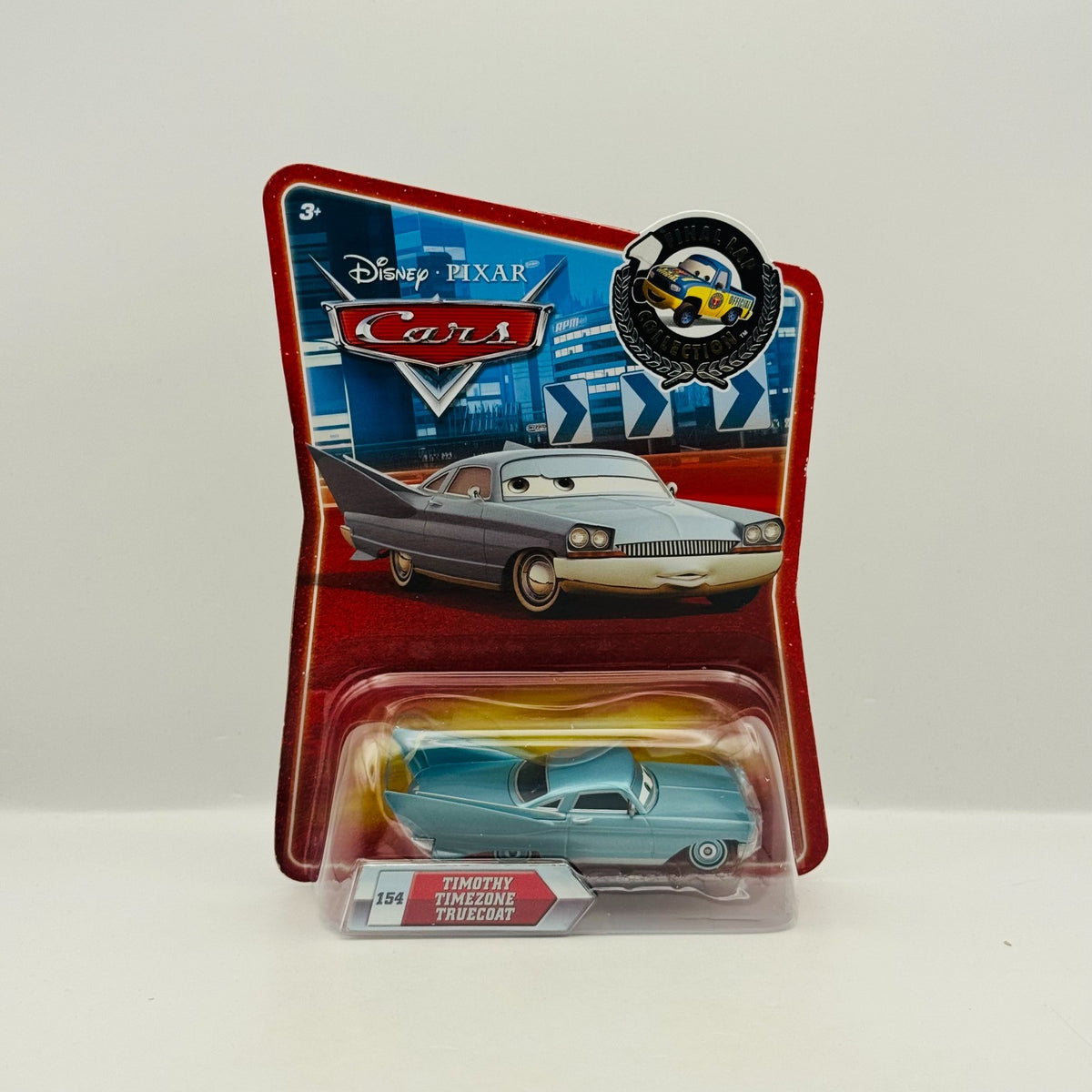 Disney Pixar Cars - TIMOTHY TIMEZONE TRUECOAT Final Lap 2010 - 1:55 Diecast