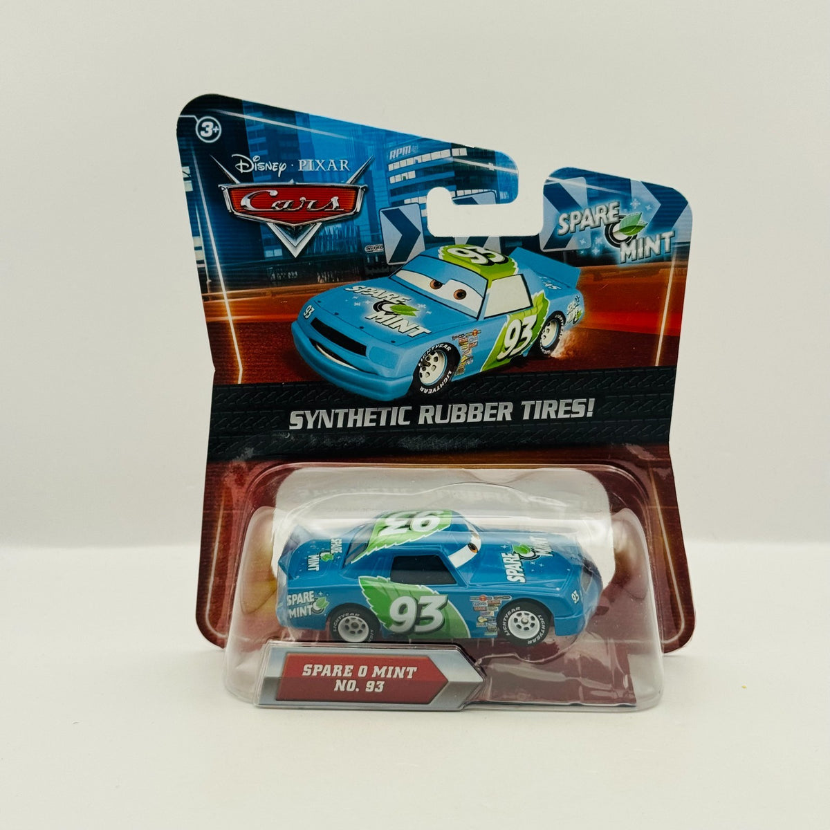Disney Pixar Cars - SPARE O MINT ERNIE GEARSON Rubber Tires Piston 1:55 Diecast