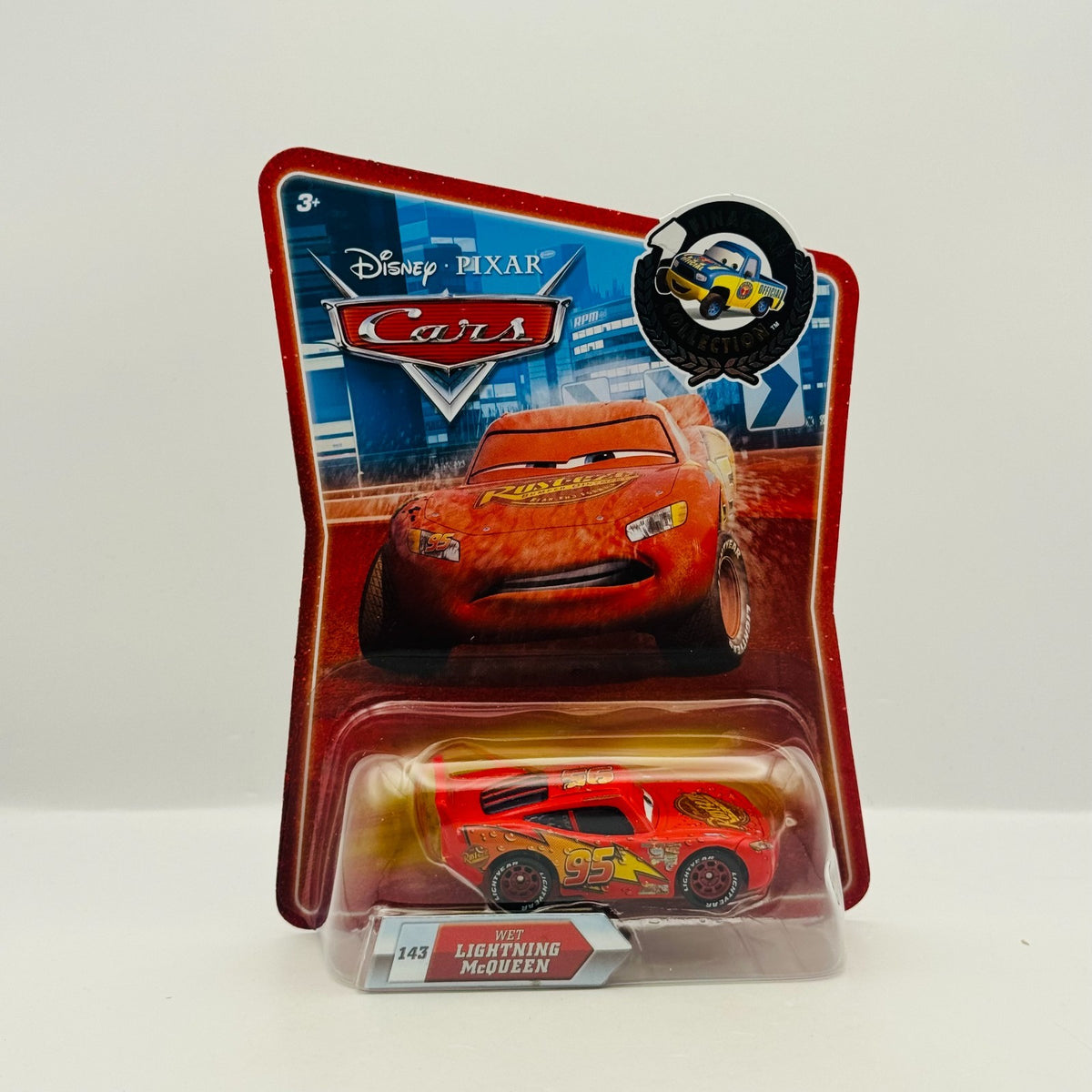 Disney Pixar Cars - WET LIGHTNING MCQUEEN Final Lap 2010 - 1:55 Diecast