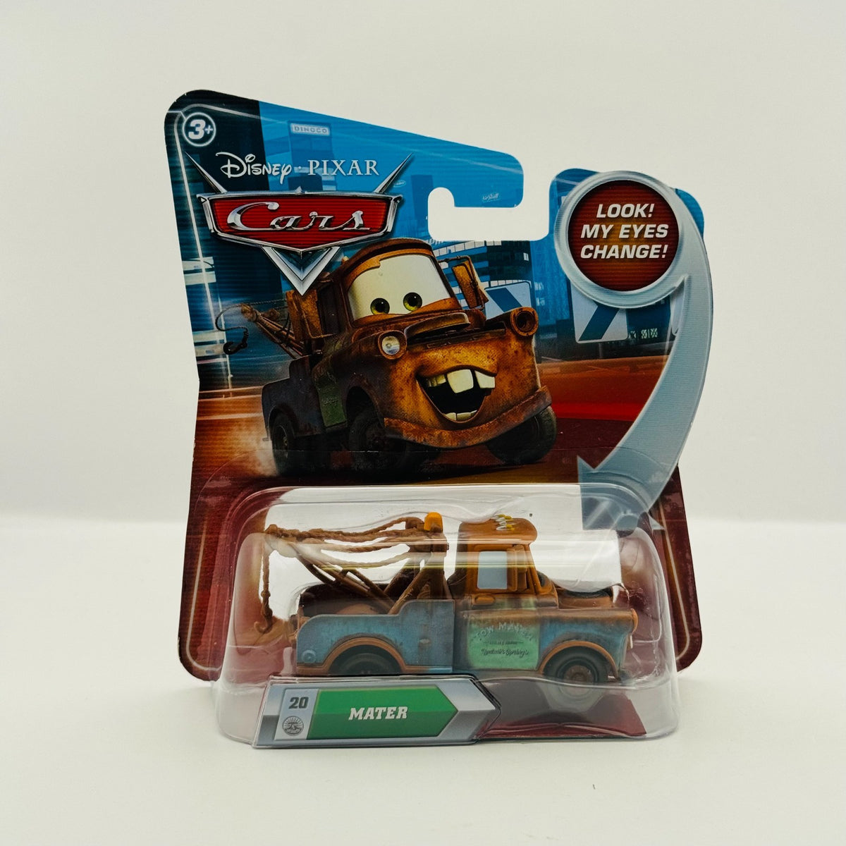 Disney Pixar Cars - LENTICULAR MATER Eyes Change 2010 - 1:55 Diecast