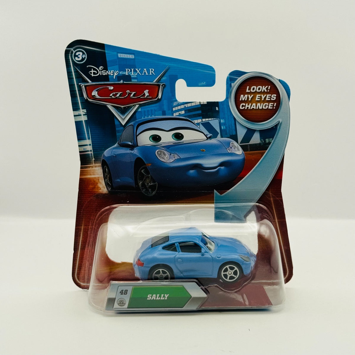 Disney Pixar Cars - LENTICULAR SALLY My Eyes Change 2010 - 1:55 Diecast