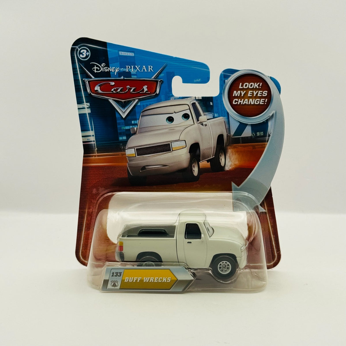 Disney Pixar Cars - LENTICULAR DUFF WRECKS My Eyes Change 2010 - 1:55 Diecast