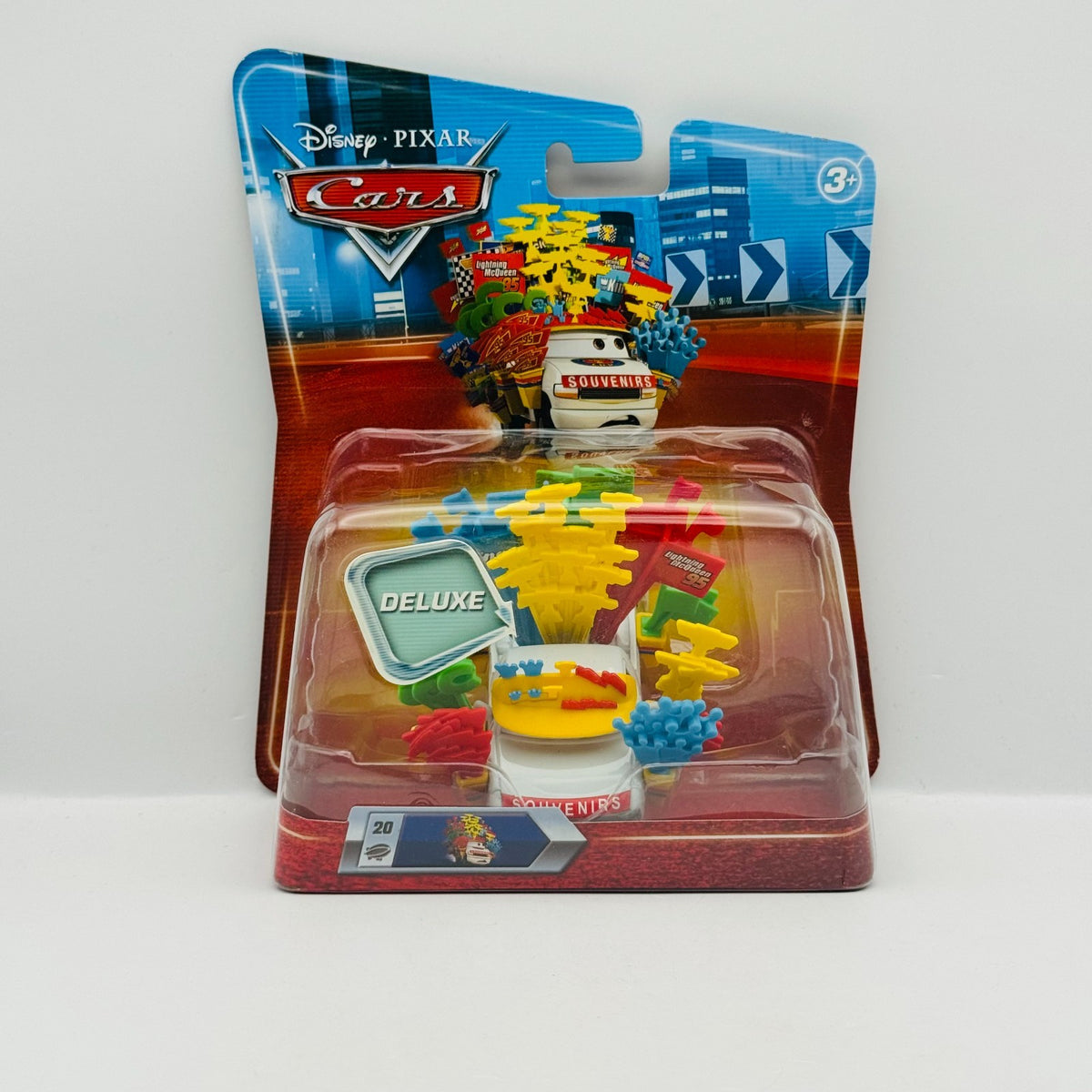 Disney Pixar Cars - BRIAN PARK MOTORS SOUVENIR VENDOR Deluxe 2010 - 1:55 Diecast
