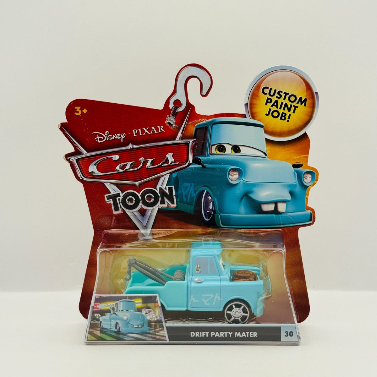 Disney Pixar Cars Toon - DRIFT PARTY MATER Tokyo Mater 2010 - 1:55 Diecast