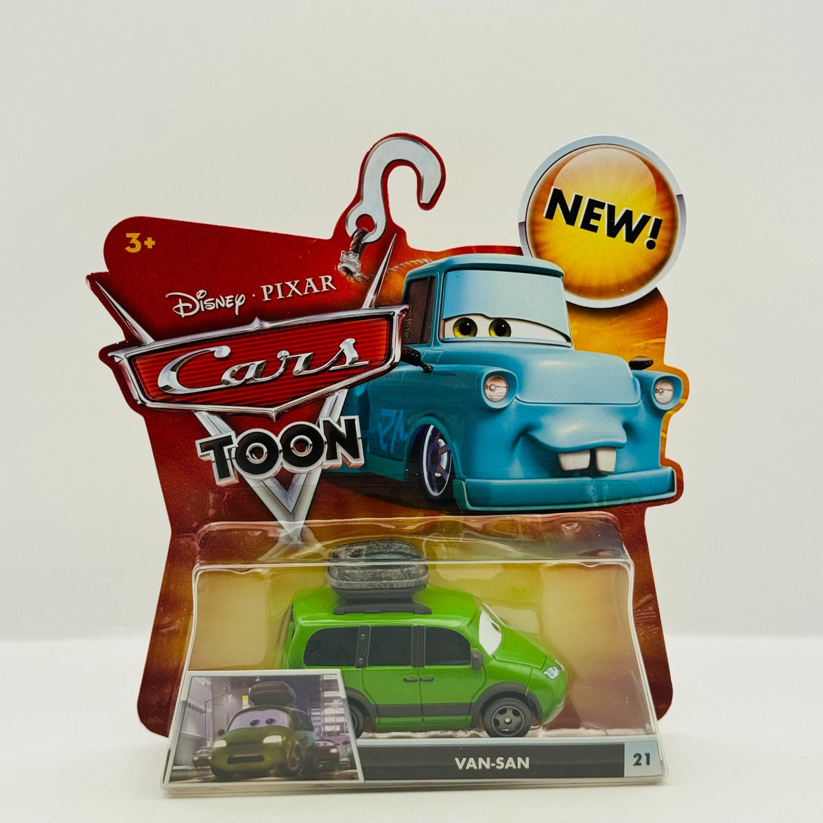 Disney Pixar Cars Toon - VAN-SAN Tokyo Mater - 1:55 Diecast