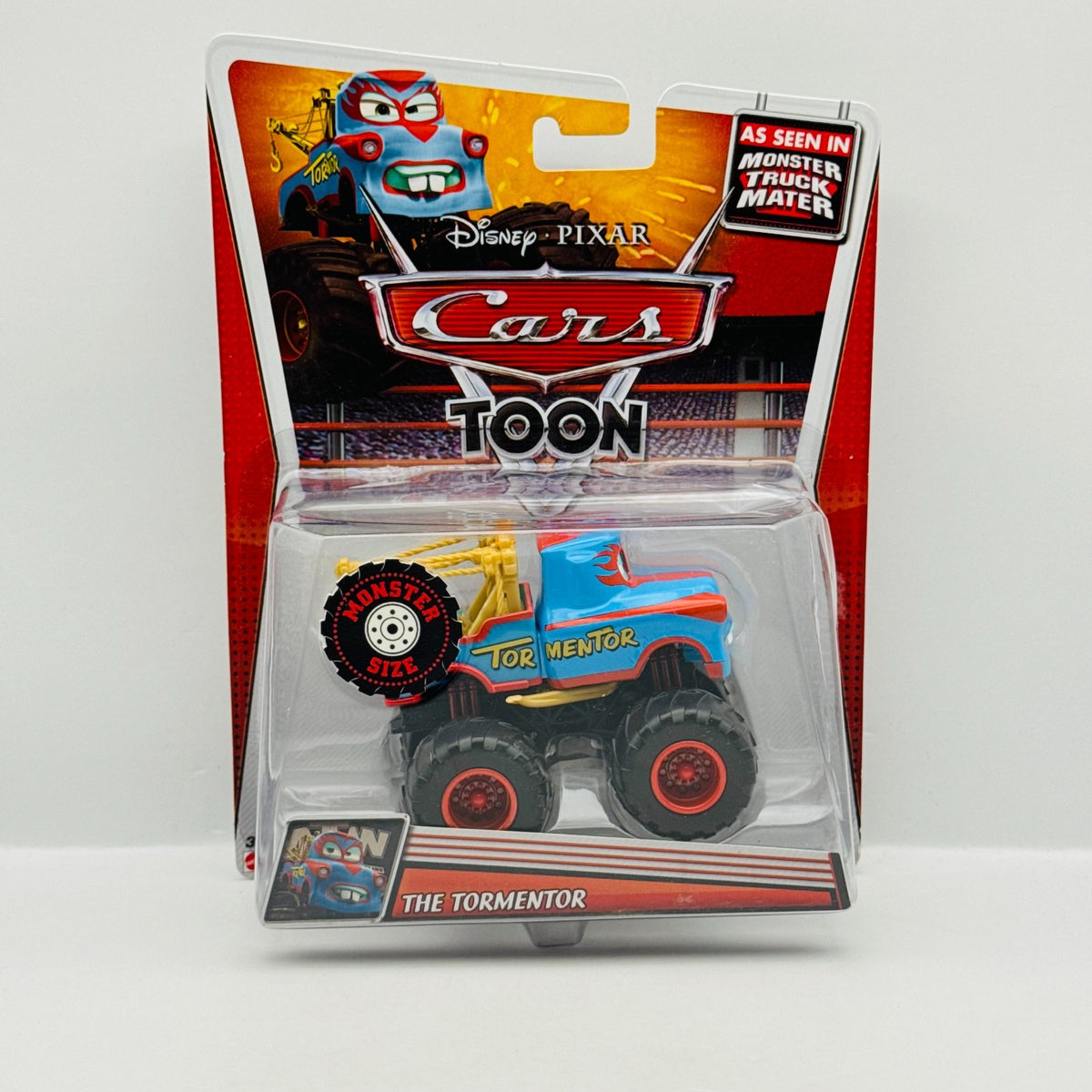 Disney Pixar Cars Toon - THE TORMENTOR Deluxe Monster Truck Mater - 1:55 Diecast