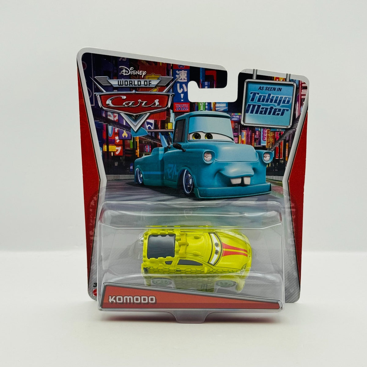 Disney Pixar Cars Toon - KOMODO Tokyo Mater 2014 - 1:55 Diecast