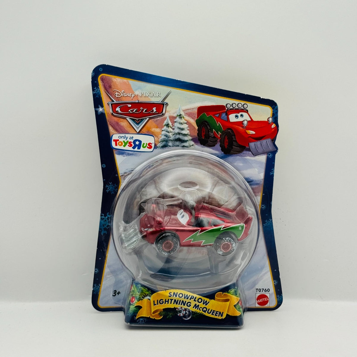 Disney Pixar Cars - SNOWPLOW MCQUEEN CHRISTMAS HOLIDAY 2010 - 1:55 Diecast
